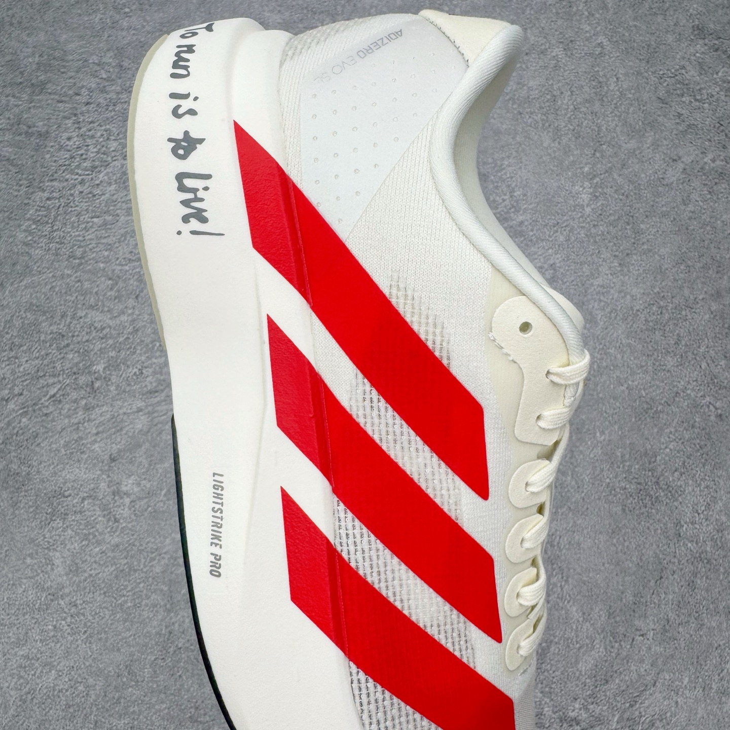 ＃AD Adizero EVO SL M 马拉松竞速专业缓震跑鞋 JS1182 高端外贸零售裸鞋圈特供批