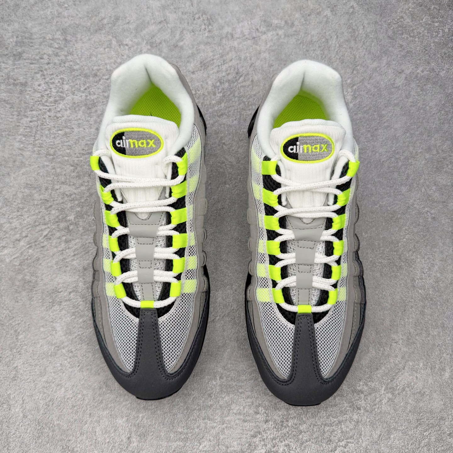 ＃SF外贸特供 NK Air Max 95 OG 舒适百搭耐磨低帮气垫休闲跑步鞋 男女同款 灰绿 HM4