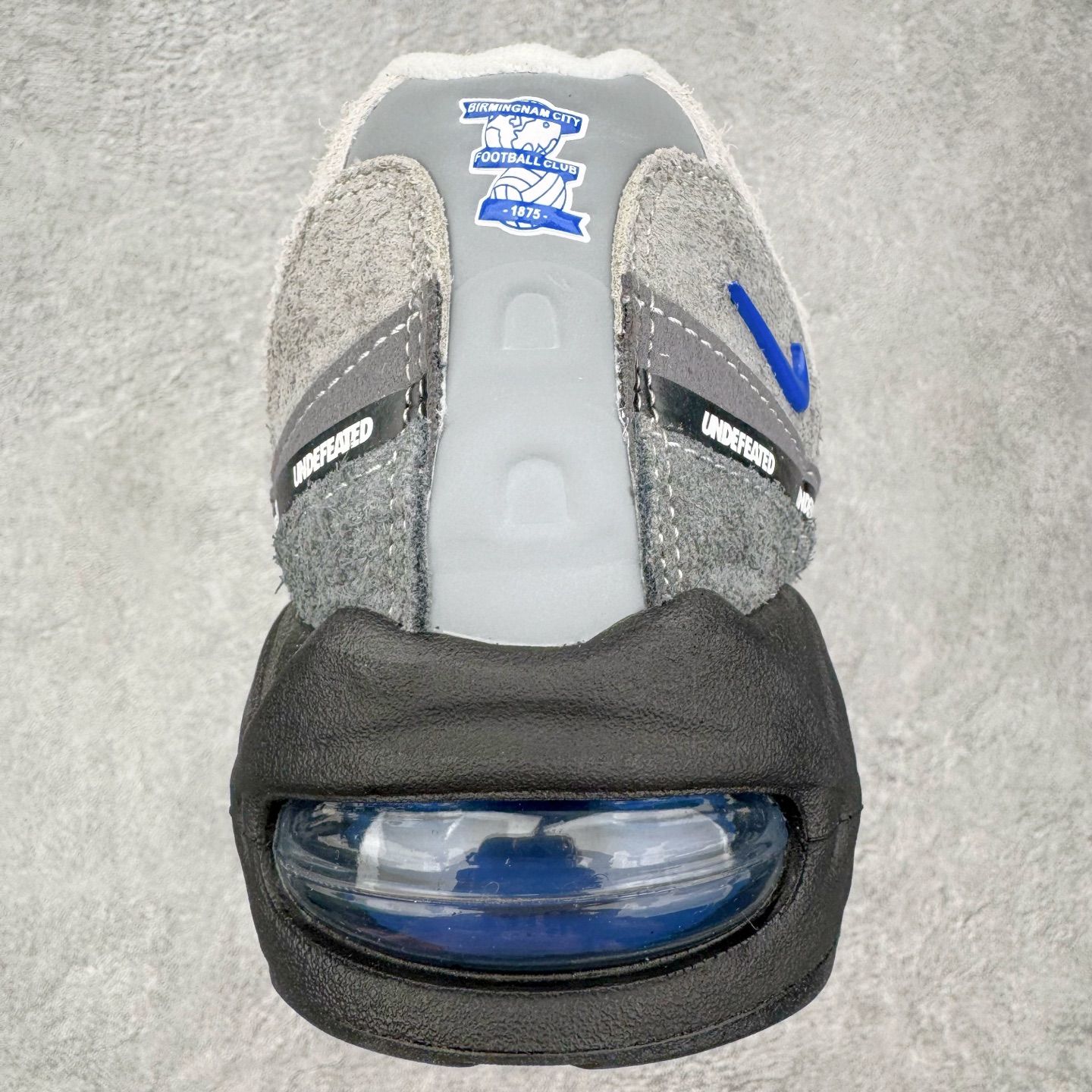 ＃SF外贸特供 UNDEFEATED x NK Air Max 95 SP 伯明翰限定 联名灰蓝 IB4