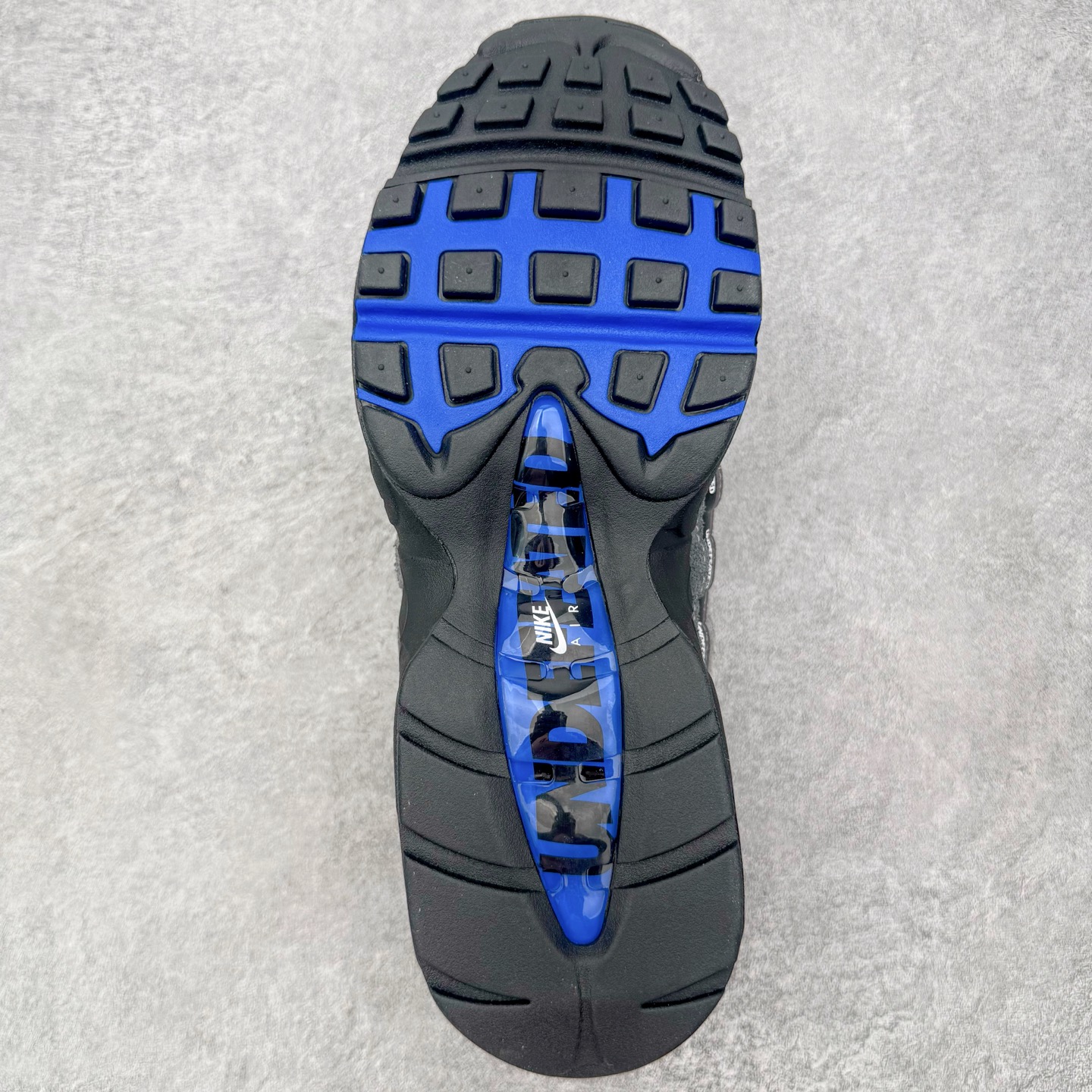＃SF外贸特供 UNDEFEATED x NK Air Max 95 SP 伯明翰限定 联名灰蓝 IB4