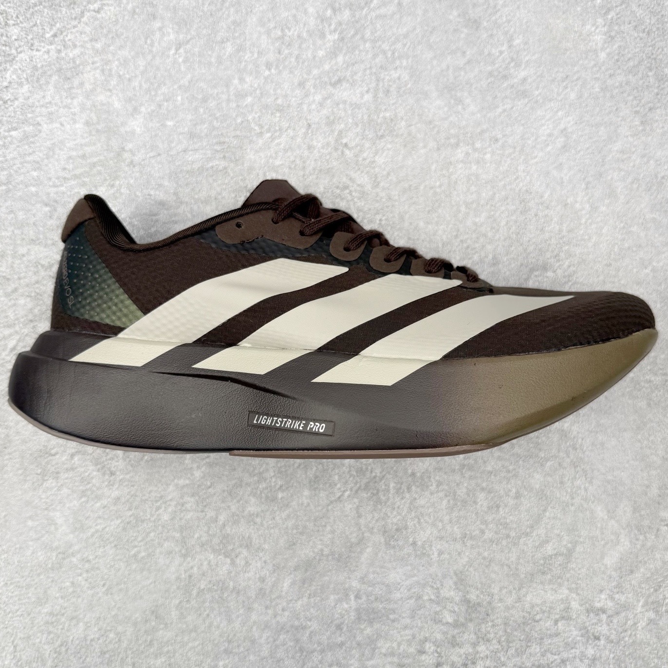 adidas Adizero Evo SL Aurora Coffee 极光咖啡色超轻专业竞技跑鞋 KI