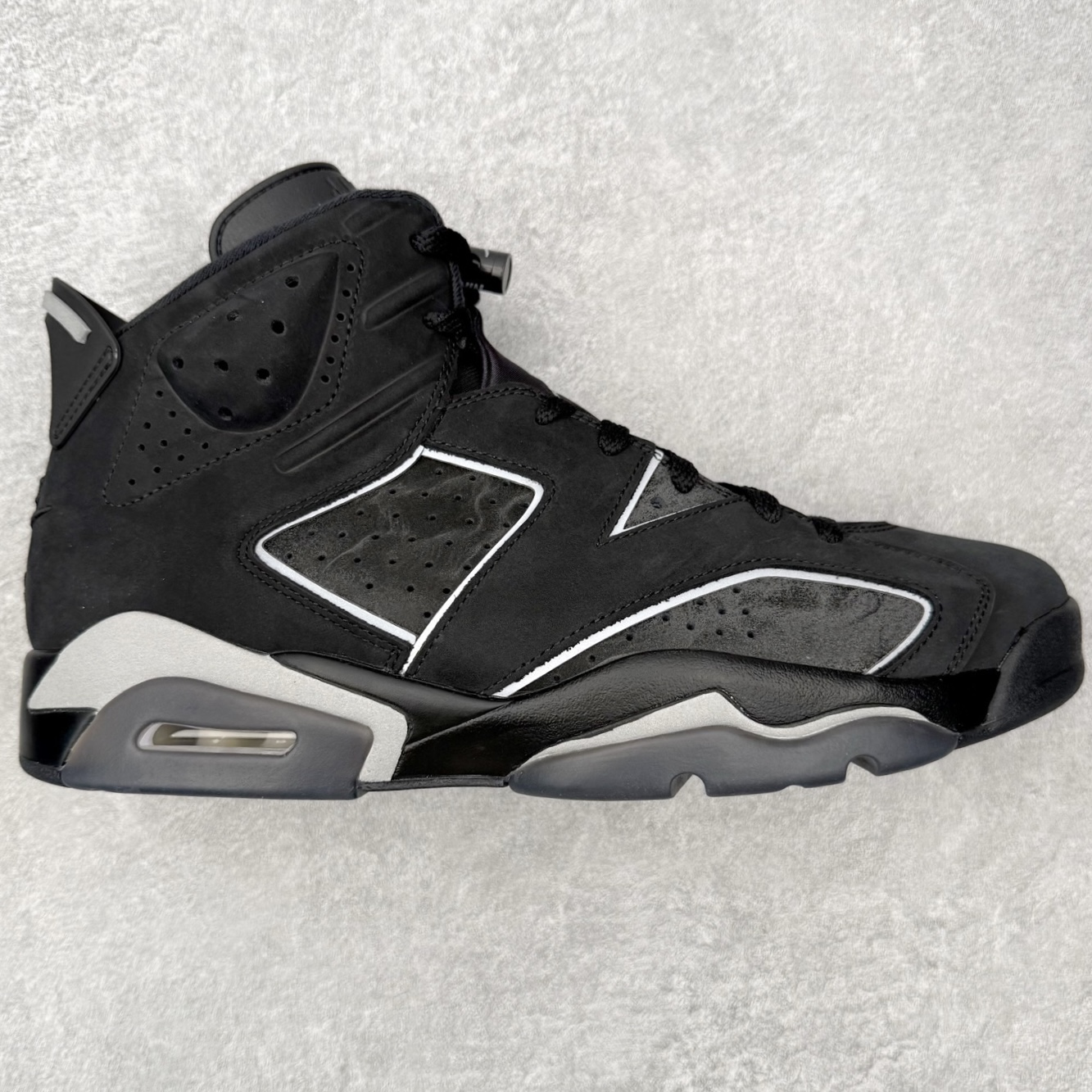 ＃ 纯原 Air Jordan AJ6 Retro 毕业典礼黑银 IR2266-010 原楦原纸板开发 