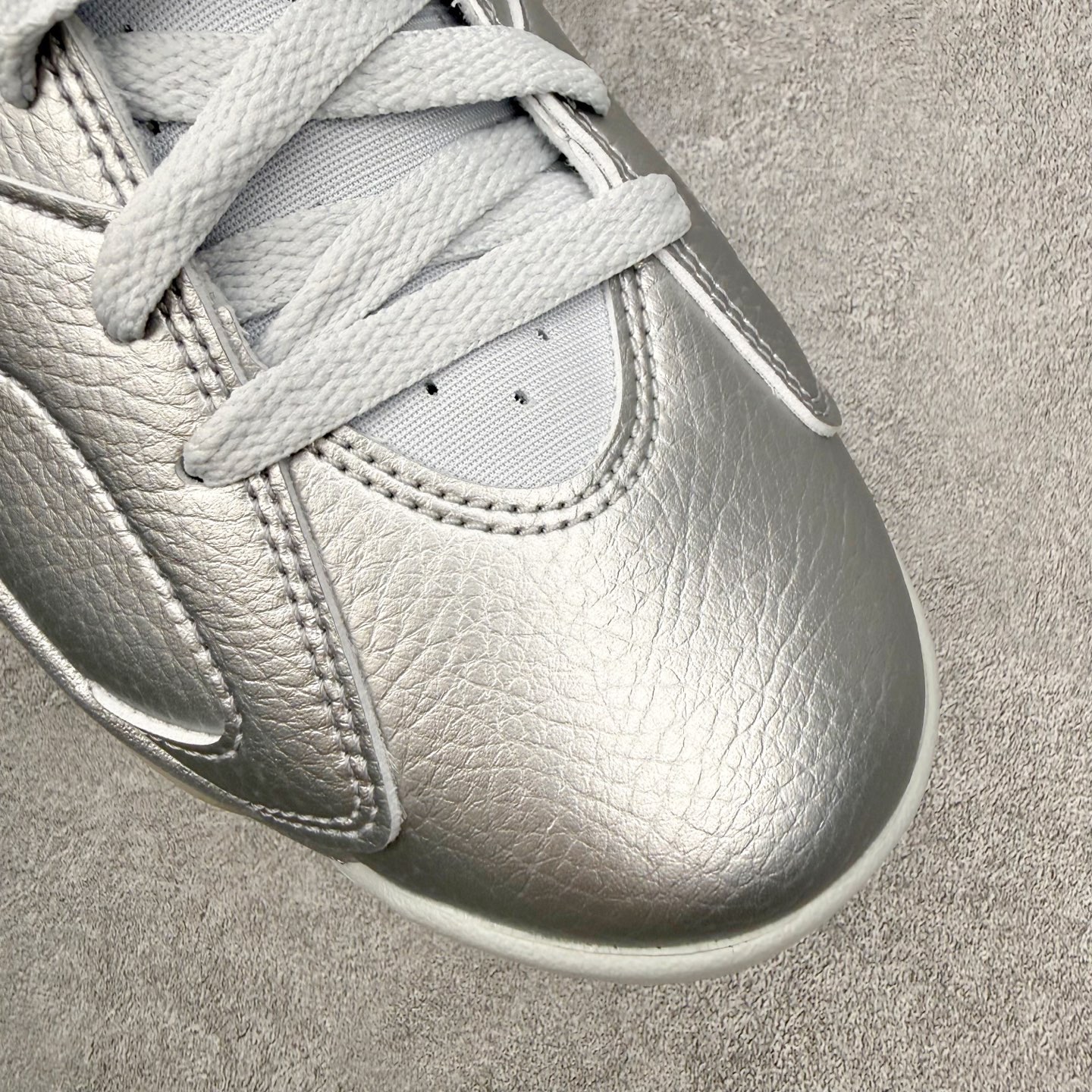 ＃ 纯原 PSG x Air Jordan AJ6 Retro 联名银色 IQ5135-001 原楦原纸