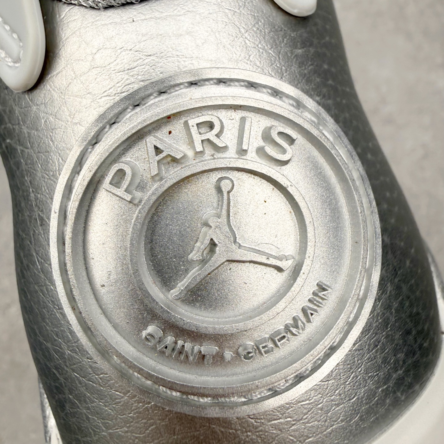 ＃ 纯原 PSG x Air Jordan AJ6 Retro 联名银色 IQ5135-001 原楦原纸