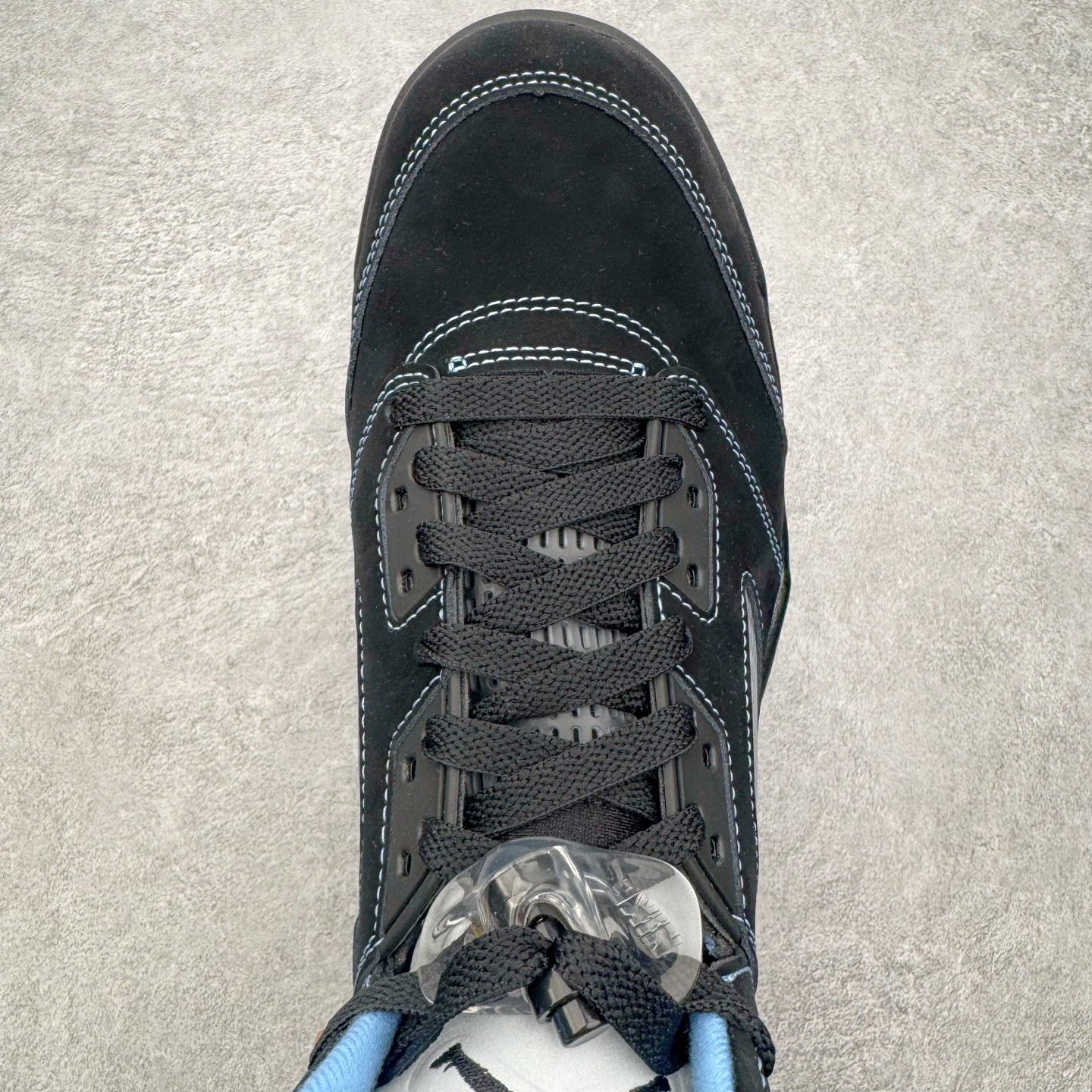 ＃Ljr特供 Air Jordan AJ5 Retro 黑北卡蓝 DD0587-008 全新改良批次 圈