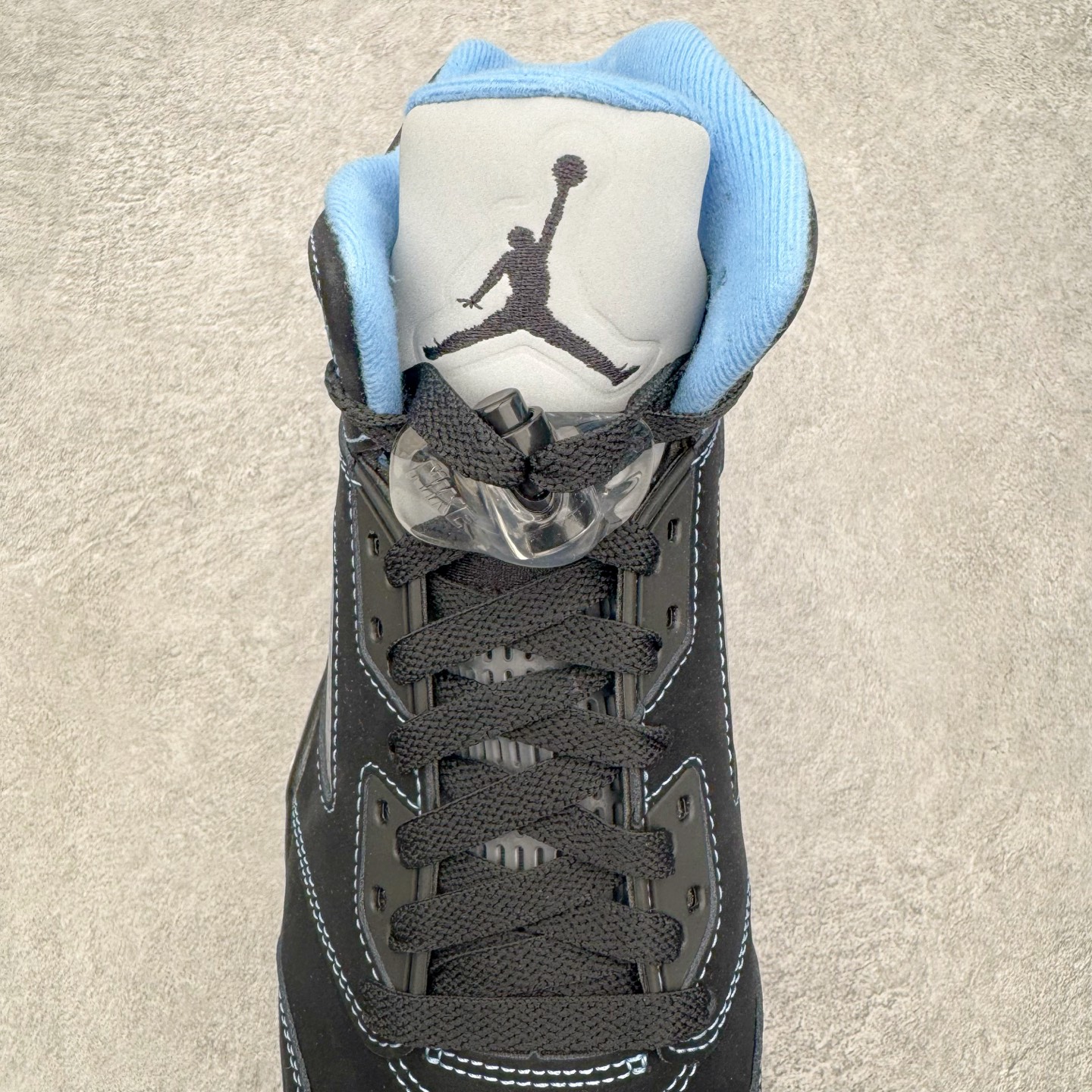 ＃Ljr特供 Air Jordan AJ5 Retro 黑北卡蓝 DD0587-008 全新改良批次 圈