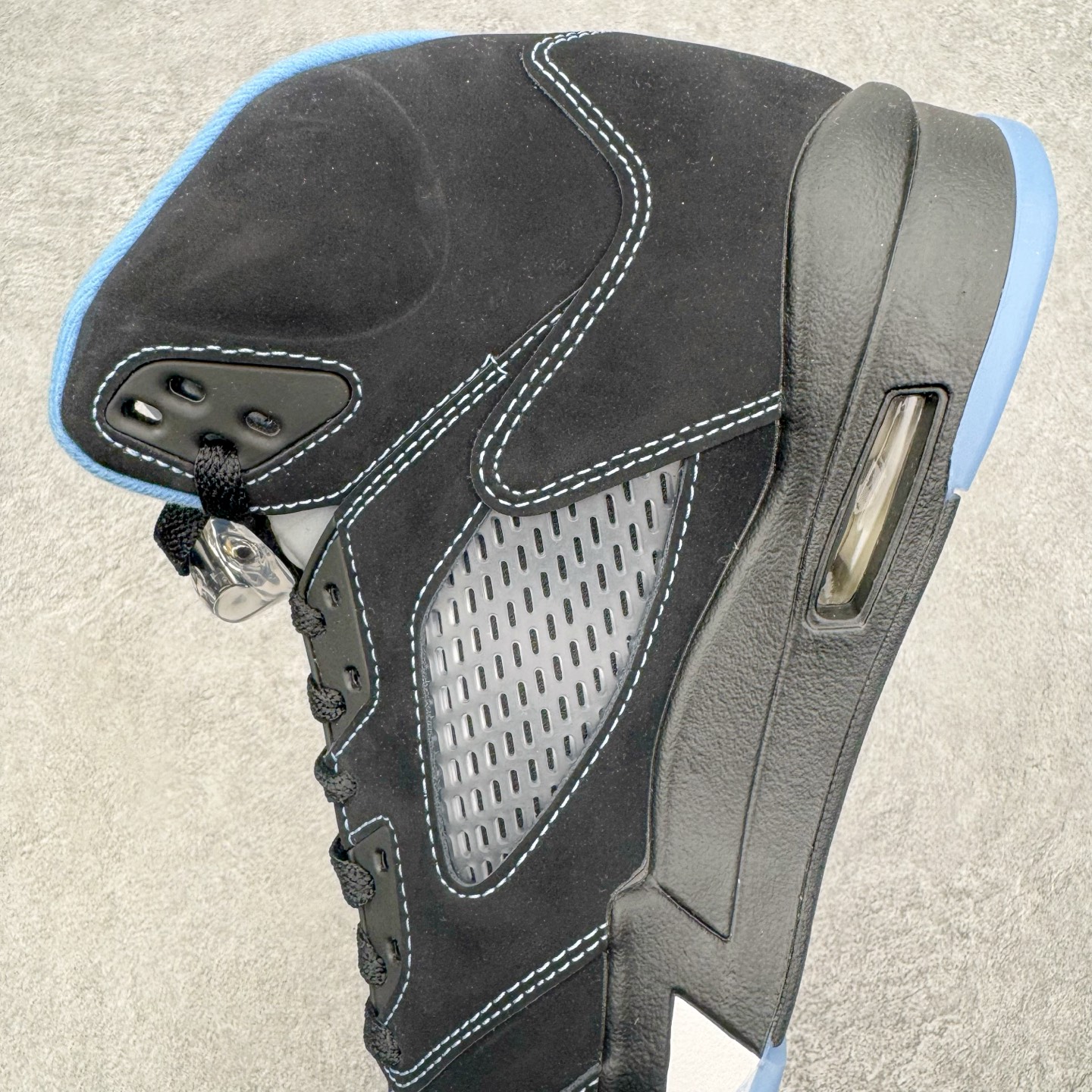 ＃Ljr特供 Air Jordan AJ5 Retro 黑北卡蓝 DD0587-008 全新改良批次 圈