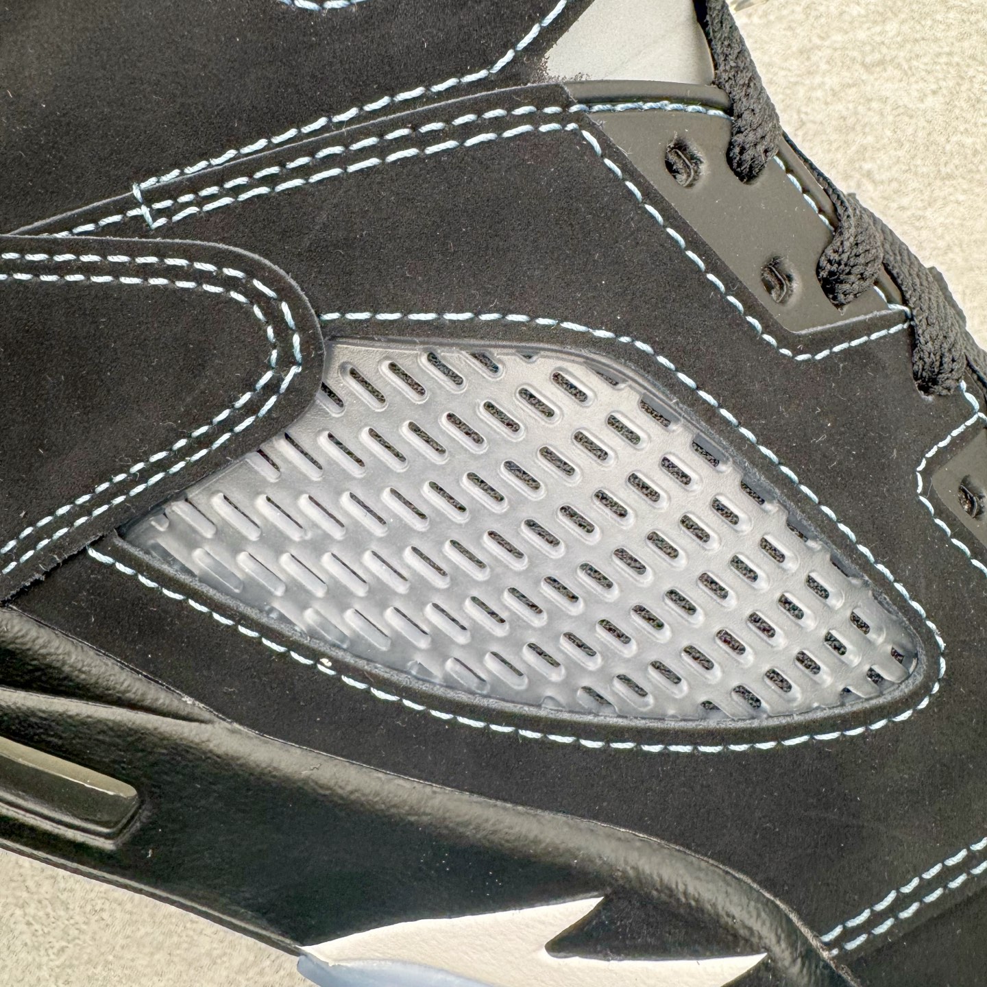 ＃Ljr特供 Air Jordan AJ5 Retro 黑北卡蓝 DD0587-008 全新改良批次 圈