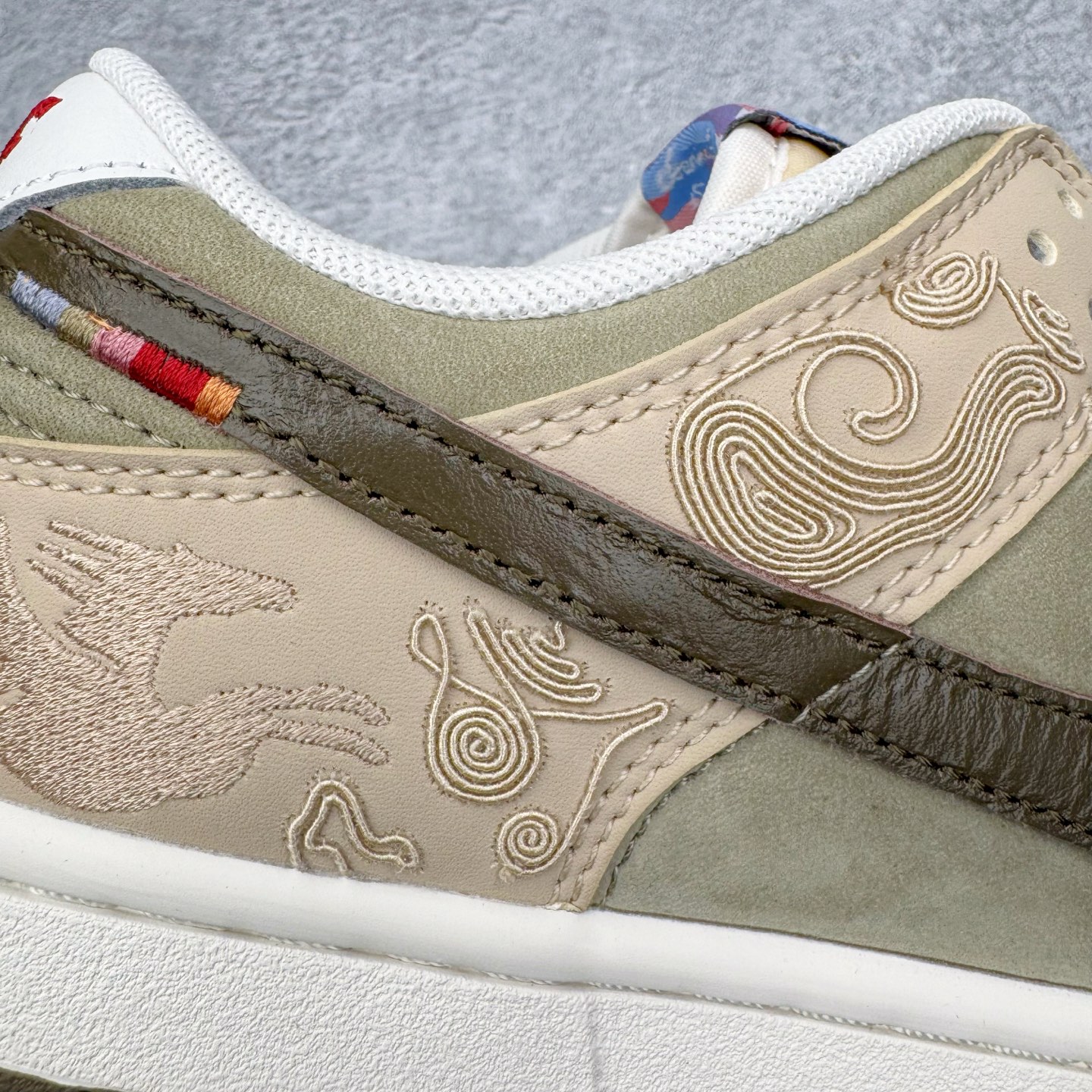 ＃ 纯原 NK Dunk Pegasus Pack 马年限定CNY新年款脱缰系列舒适贴合低帮板鞋 米褐色