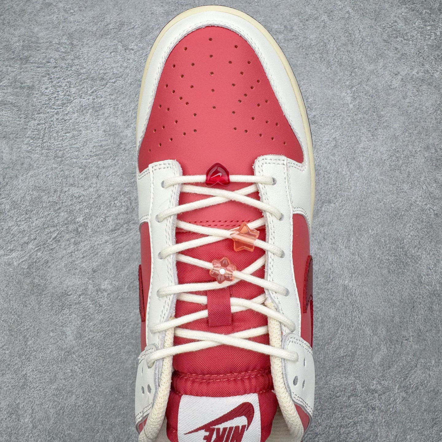 ＃ 纯原 NK Dunk Low Low 情人节白红 HF0736-161 独家原厂航空铝磨具打磨大底 