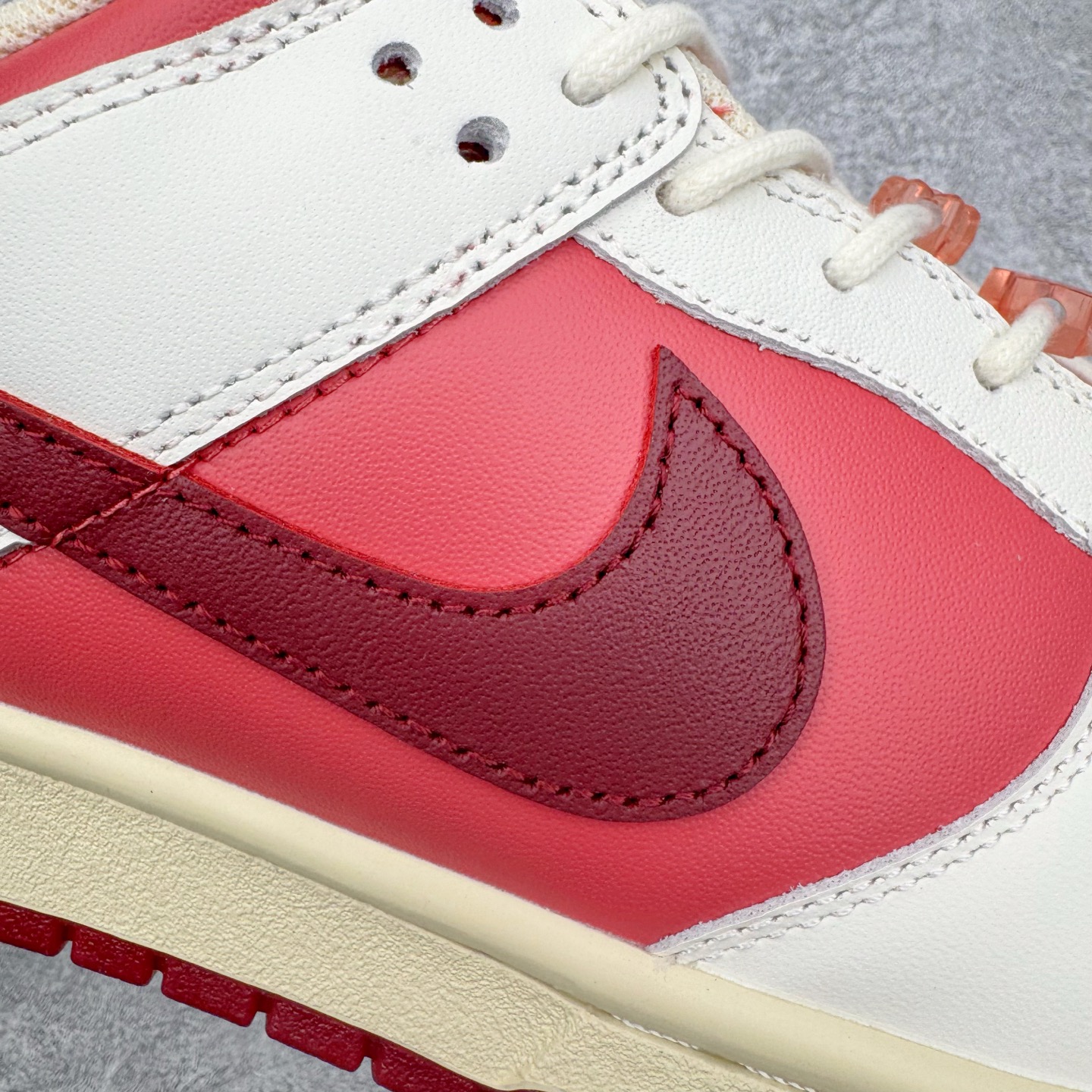 ＃ 纯原 NK Dunk Low Low 情人节白红 HF0736-161 独家原厂航空铝磨具打磨大底 