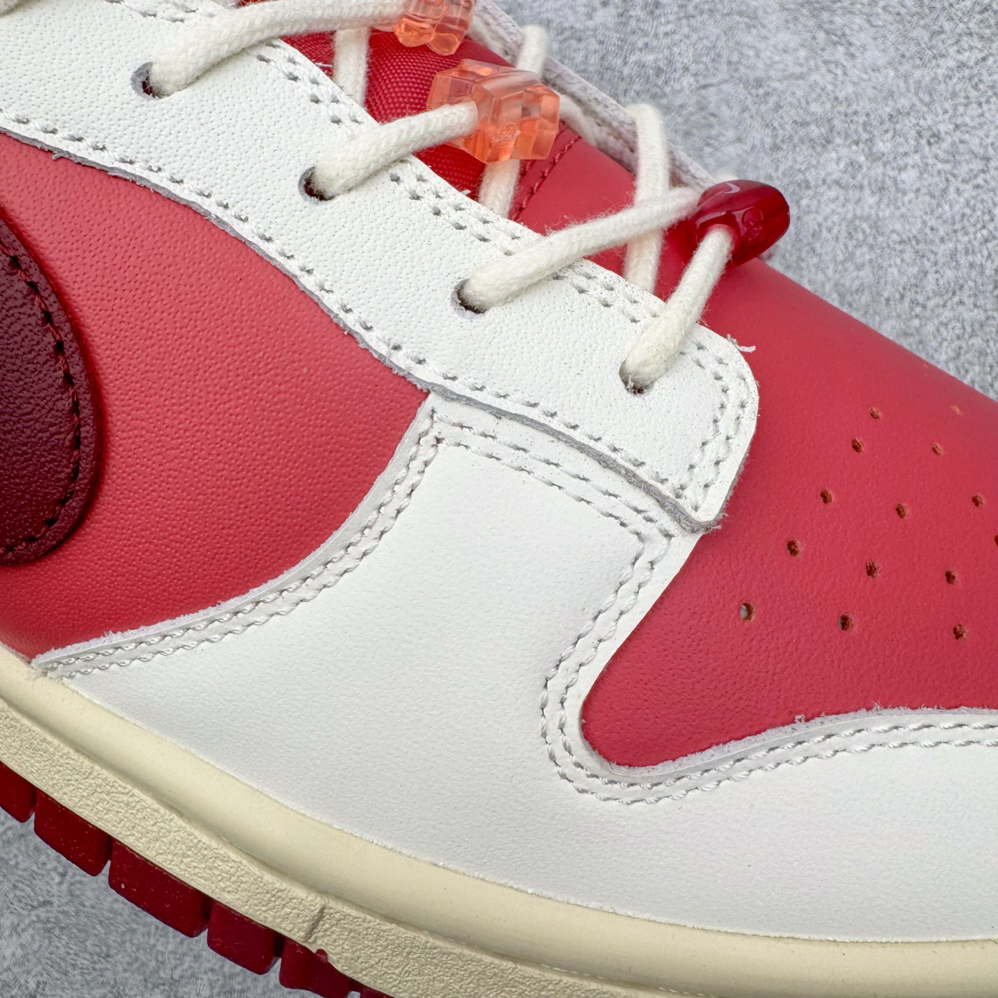 ＃ 纯原 NK Dunk Low Low 情人节白红 HF0736-161 独家原厂航空铝磨具打磨大底 