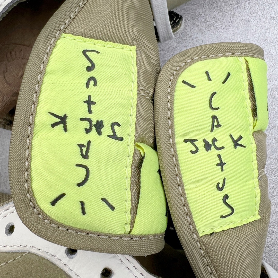 ＃ Travis Scott x Air Jordan AJ1 Low Golf 