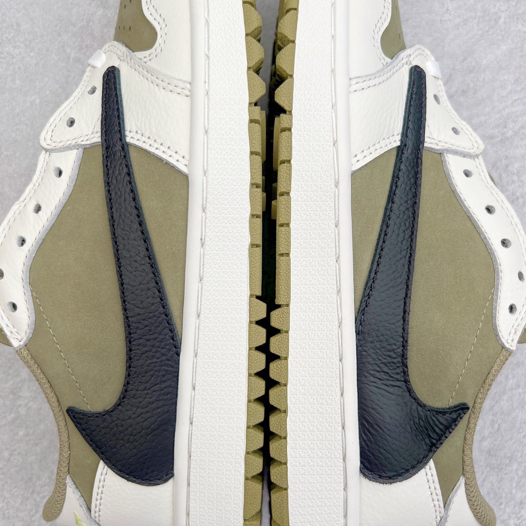 ＃ Travis Scott x Air Jordan AJ1 Low Golf 