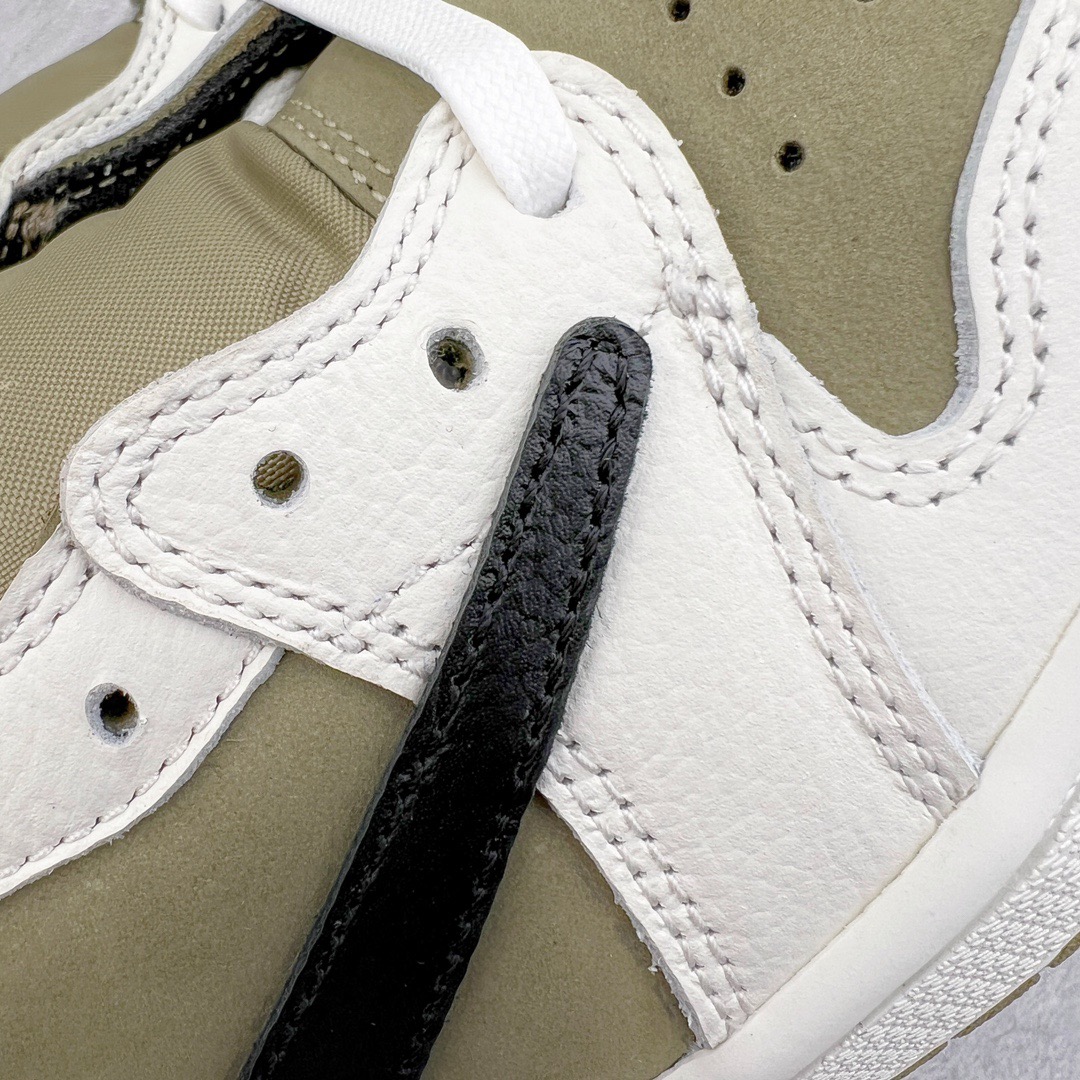 ＃ Travis Scott x Air Jordan AJ1 Low Golf 
