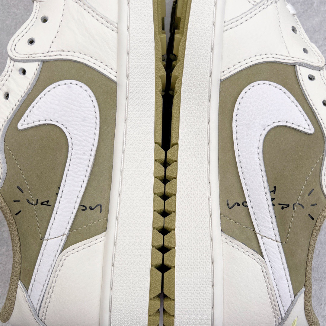 ＃ Travis Scott x Air Jordan AJ1 Low Golf 