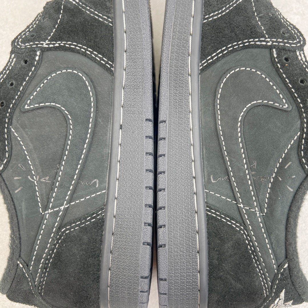 图片[11]-＃LJ渠道版 Travis Scott x Air Jordan AJ1 Low OG TS联名黑武士倒钩4.0低帮 DM7866-001 原盒原配 原厂拉帮工艺 针距密度一致 全新升级网板中底 原楦原纸板开发 后跟弧度收口自然不对折 极致一眼正品既视感 原厂皮料 进口玻璃冲刀皮料裁剪零毛边 承诺百分百一致原鞋 全鞋电脑针车工艺 鞋面清洁度最高QC检验标准 控制溢胶 原厂电绣工艺 鞋标鞋盒、防尘纸 均采购来自原厂 尺码：36 36.5 37.5 38 38.5 39 40 40.5 41 42 42.5 43 44 44.5 45 46 47.5-选品中心