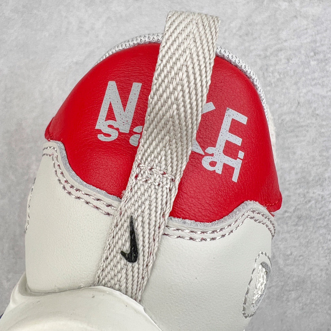 ＃ Sacai x NK VaporWaffle 联名款华夫3.0潮流休闲增高运动鞋 白蓝红配色 CV1