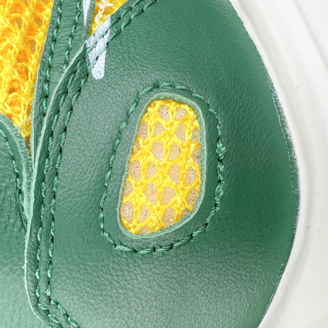 ＃ Sacai x NK VaporWaffle 联名款华夫3.0潮流休闲增高运动鞋 黄绿配色 CV13