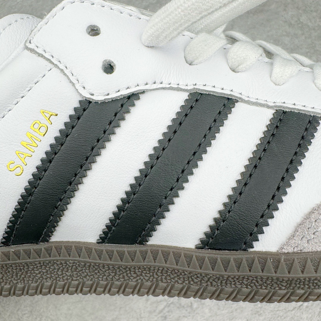 ＃ AD Original Samba OG 复古经典轻便板鞋 黑白灰 B75806 口碑大厂出品 品控