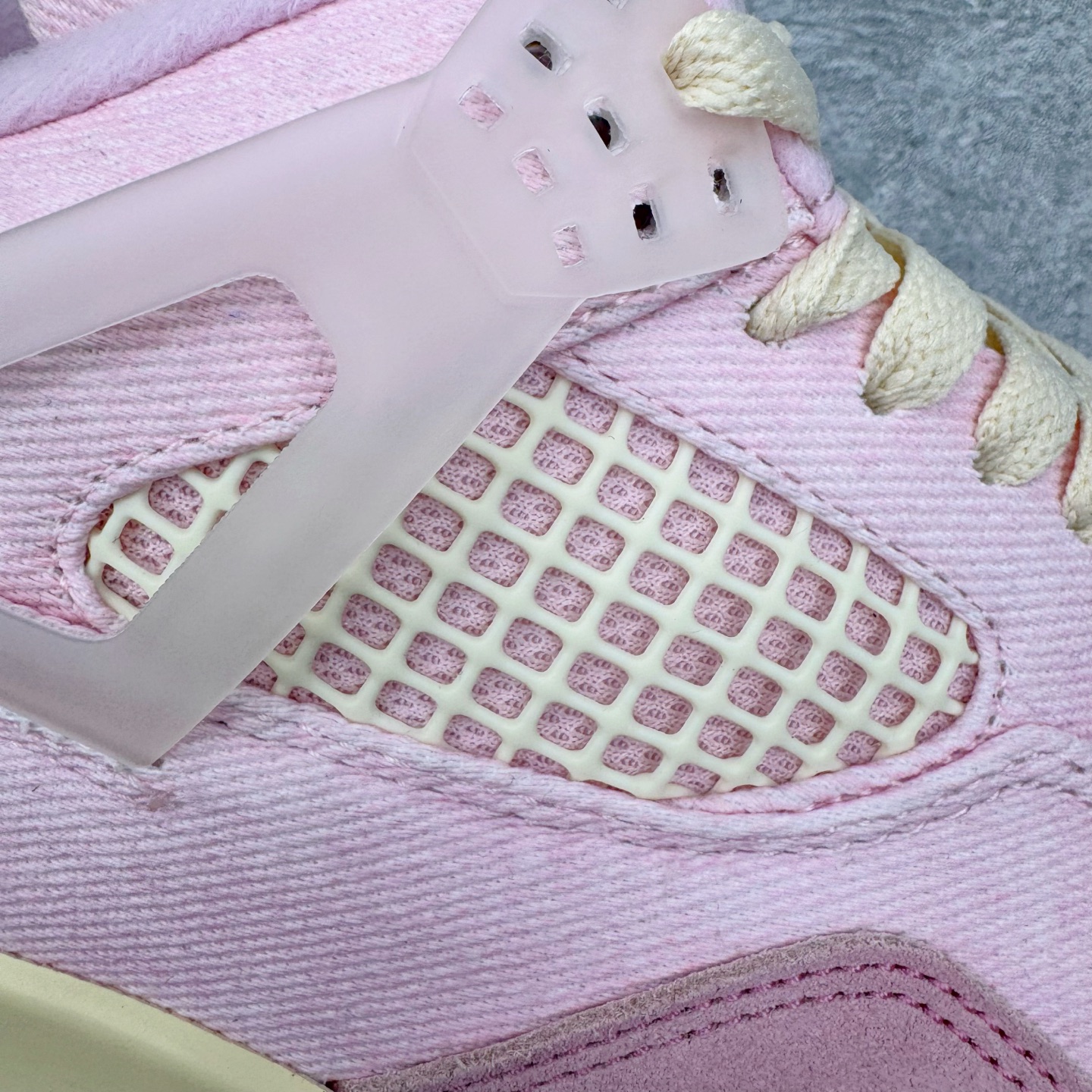 Air Jordan AJ4 Retro 粉色牛仔布 IB6716-600 原厂头层皮料 全新升级改良 