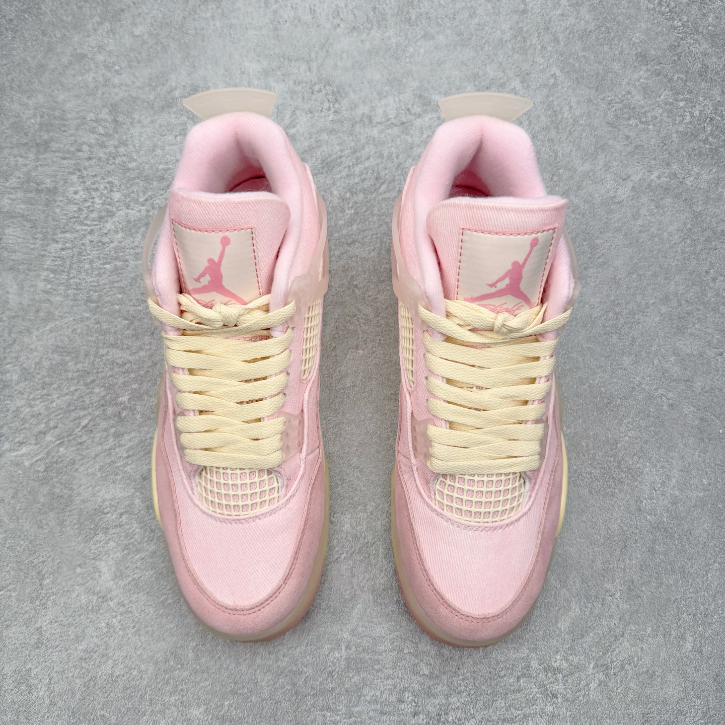 Air Jordan AJ4 Retro 粉色牛仔布 IB6716-600 原厂头层皮料 全新升级改良 