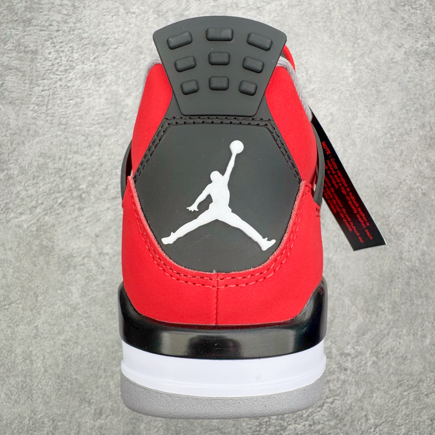 纯原 Air Jordan AJ4 Retro 愤怒的公牛 红色 FQ8138-600 原厂头层皮料 全