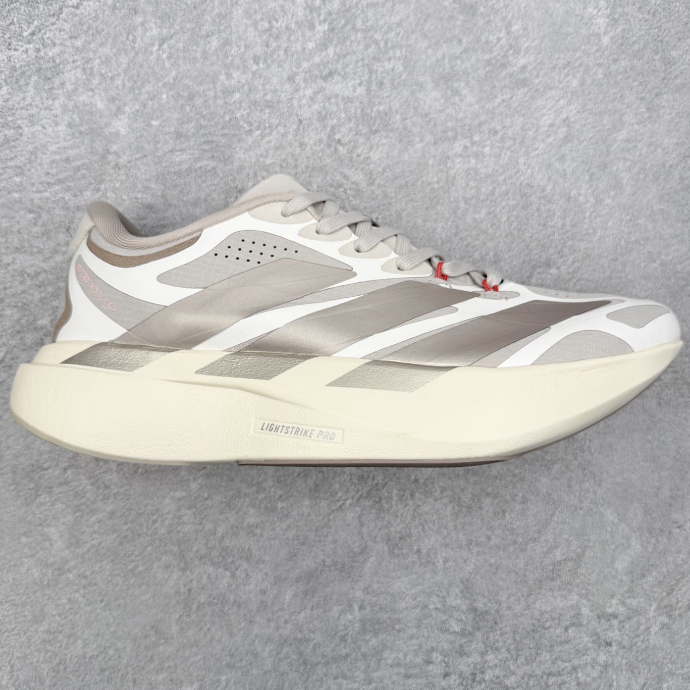 AD Adizero EVO SL EXO 马拉松竞速专业跑鞋 CELERMESH针织网面非常轻薄 纤维