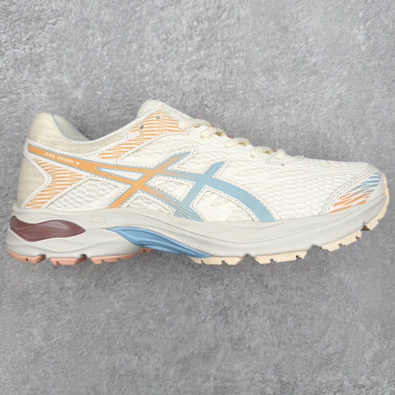 ＃XN Asics Gel-Flux 4代 亚瑟士GF4超轻量复古缓震运动慢跑鞋 采用网织布双密度鞋面材