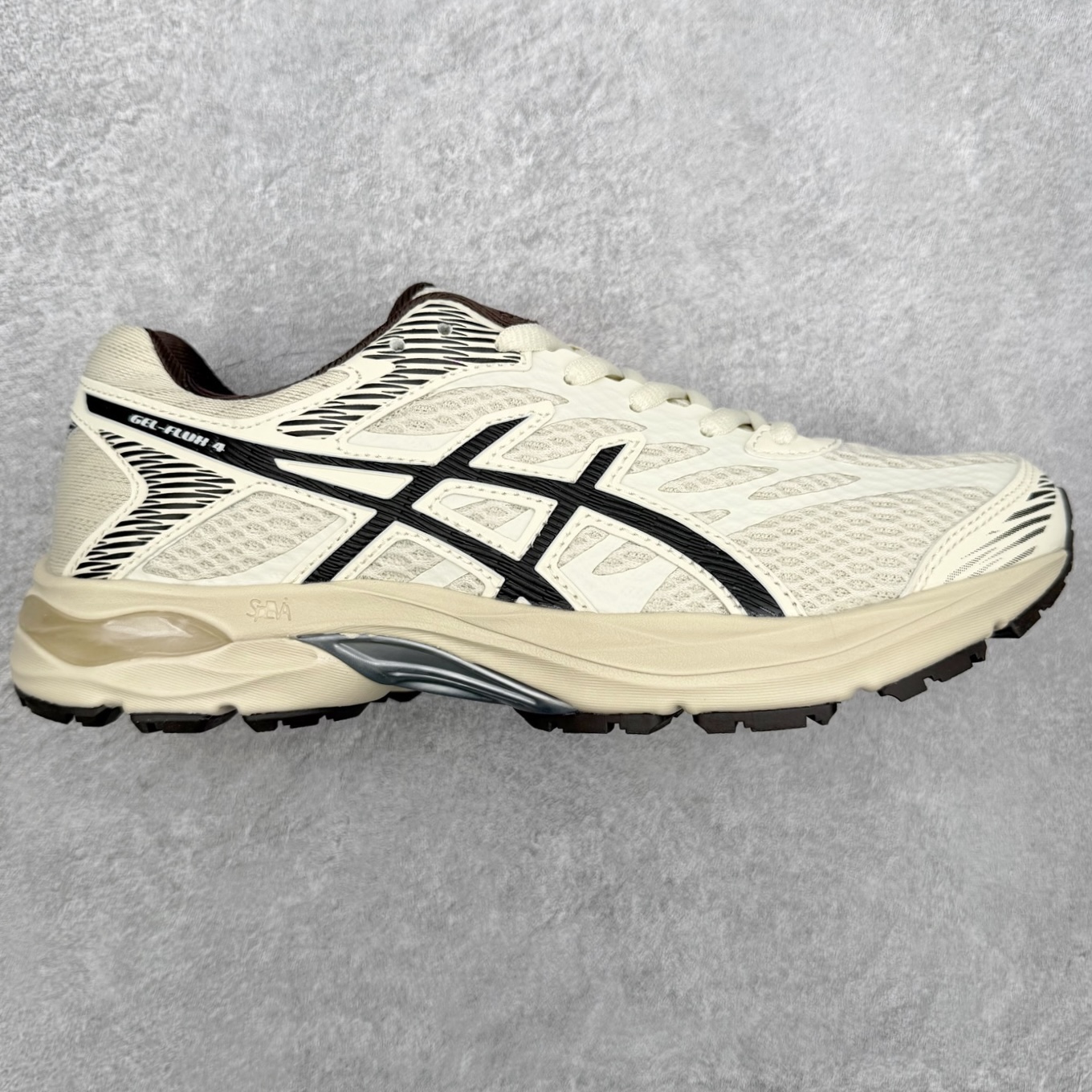 ＃XN Asics Gel-Flux 4代 亚瑟士GF4超轻量复古缓震运动慢跑鞋 采用网织布双密度鞋面材
