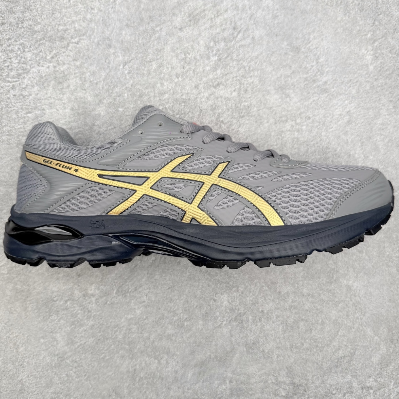 ＃XN Asics Gel-Flux 4代 亚瑟士GF4超轻量复古缓震运动慢跑鞋 采用网织布双密度鞋面材