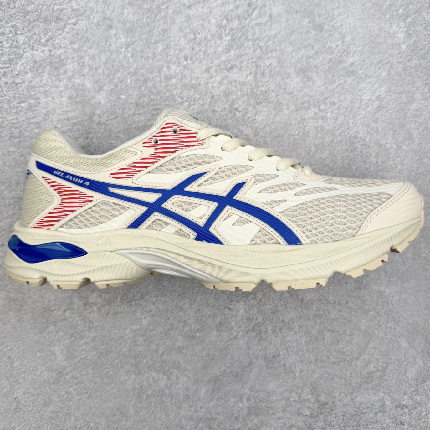 ＃XN Asics Gel-Flux 4代 亚瑟士GF4超轻量复古缓震运动慢跑鞋 采用网织布双密度鞋面材