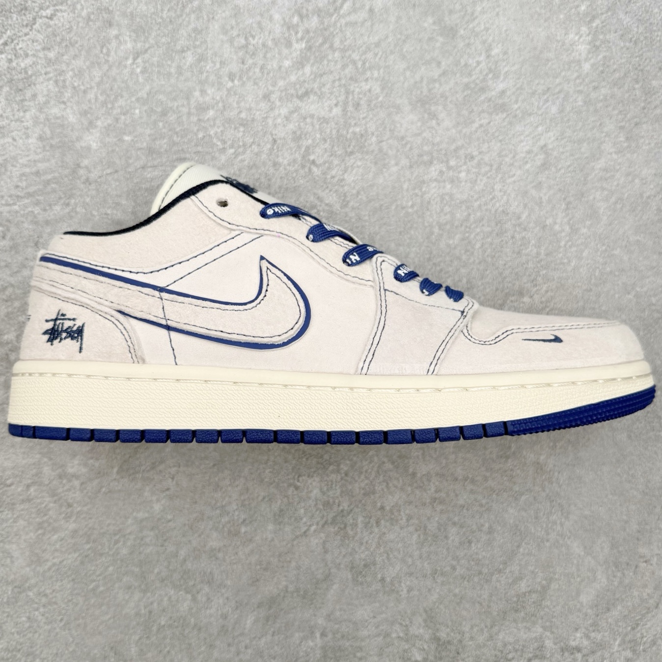 ＃福利特价‼️Air Jordan AJ1 Low 低帮联名定制配色 原厂内置气垫魔块 A模大底 头层小