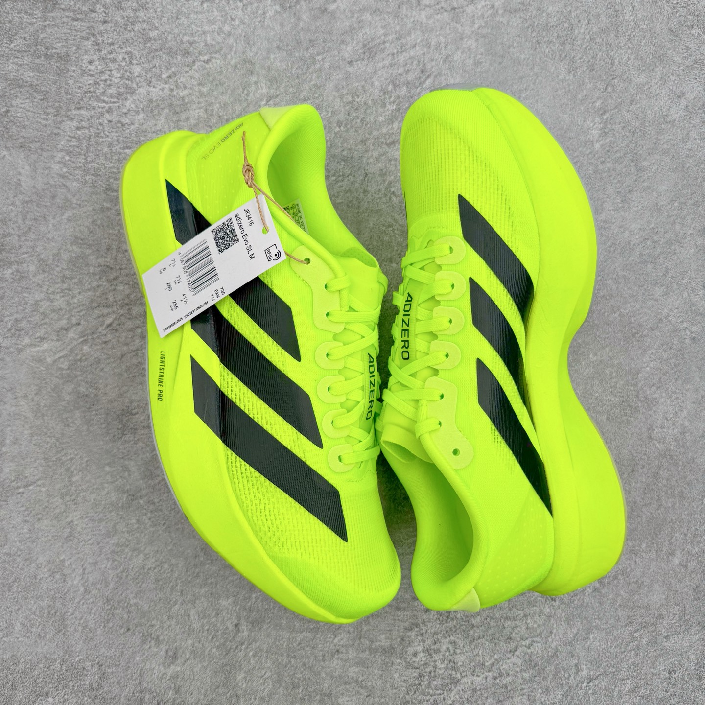 ＃神版 AD Adizero EVO SL M 马拉松竞速专业缓震跑鞋 JR3416 高端外贸零售裸鞋圈