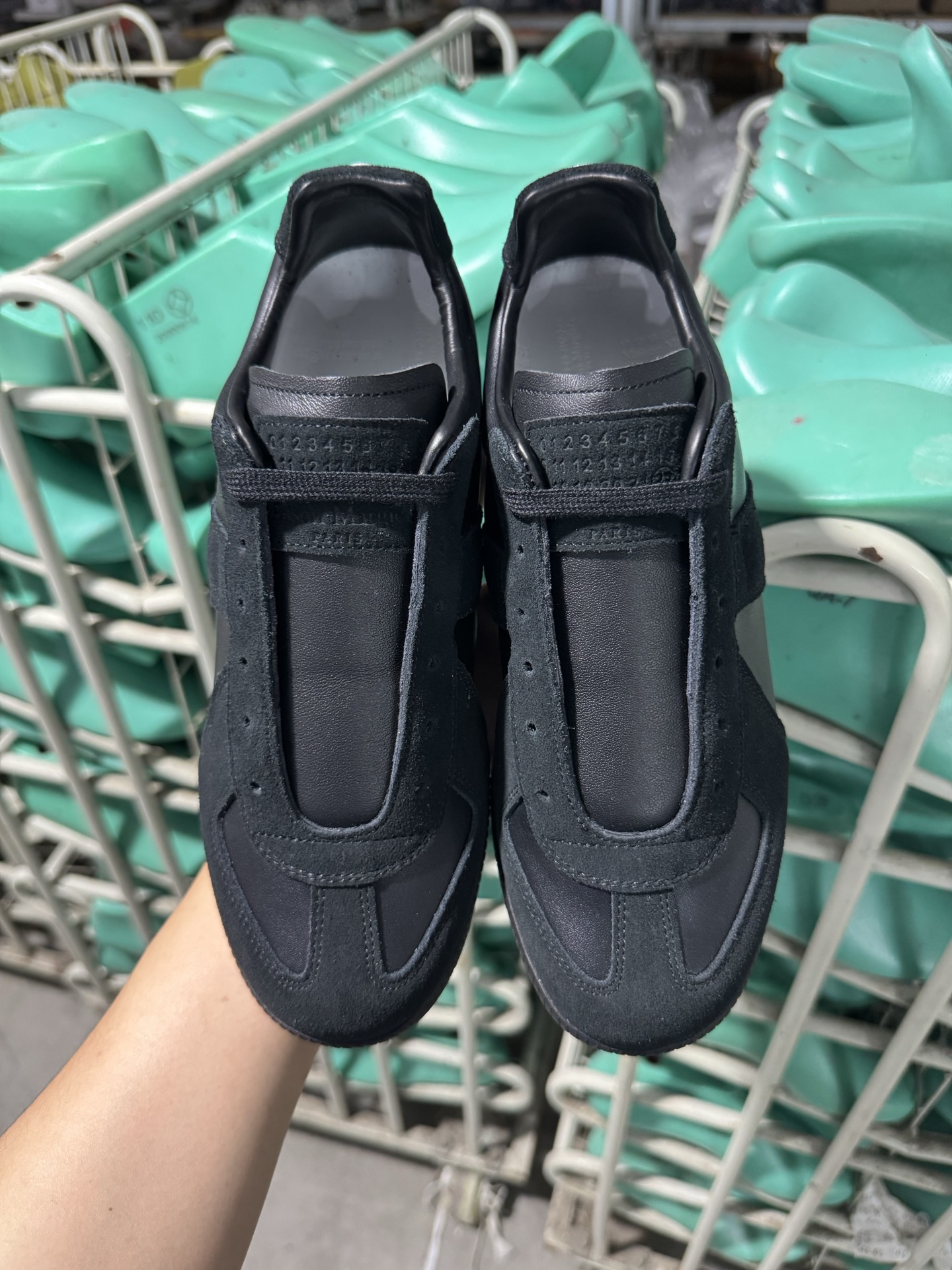 ＃LJ渠道版 Maison Margiela Calfskin Replica 马吉拉复古低帮时尚德训鞋