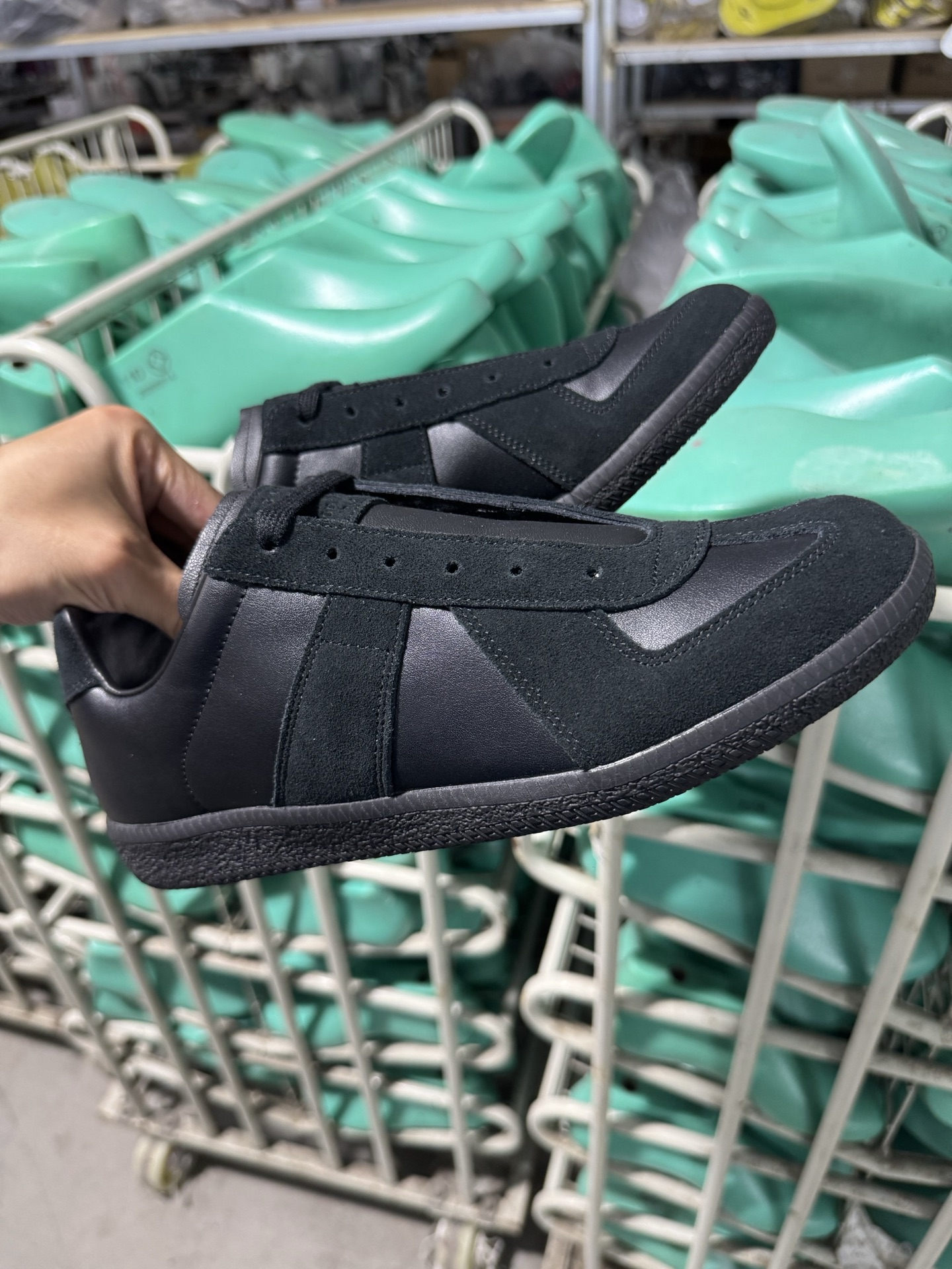 ＃LJ渠道版 Maison Margiela Calfskin Replica 马吉拉复古低帮时尚德训鞋