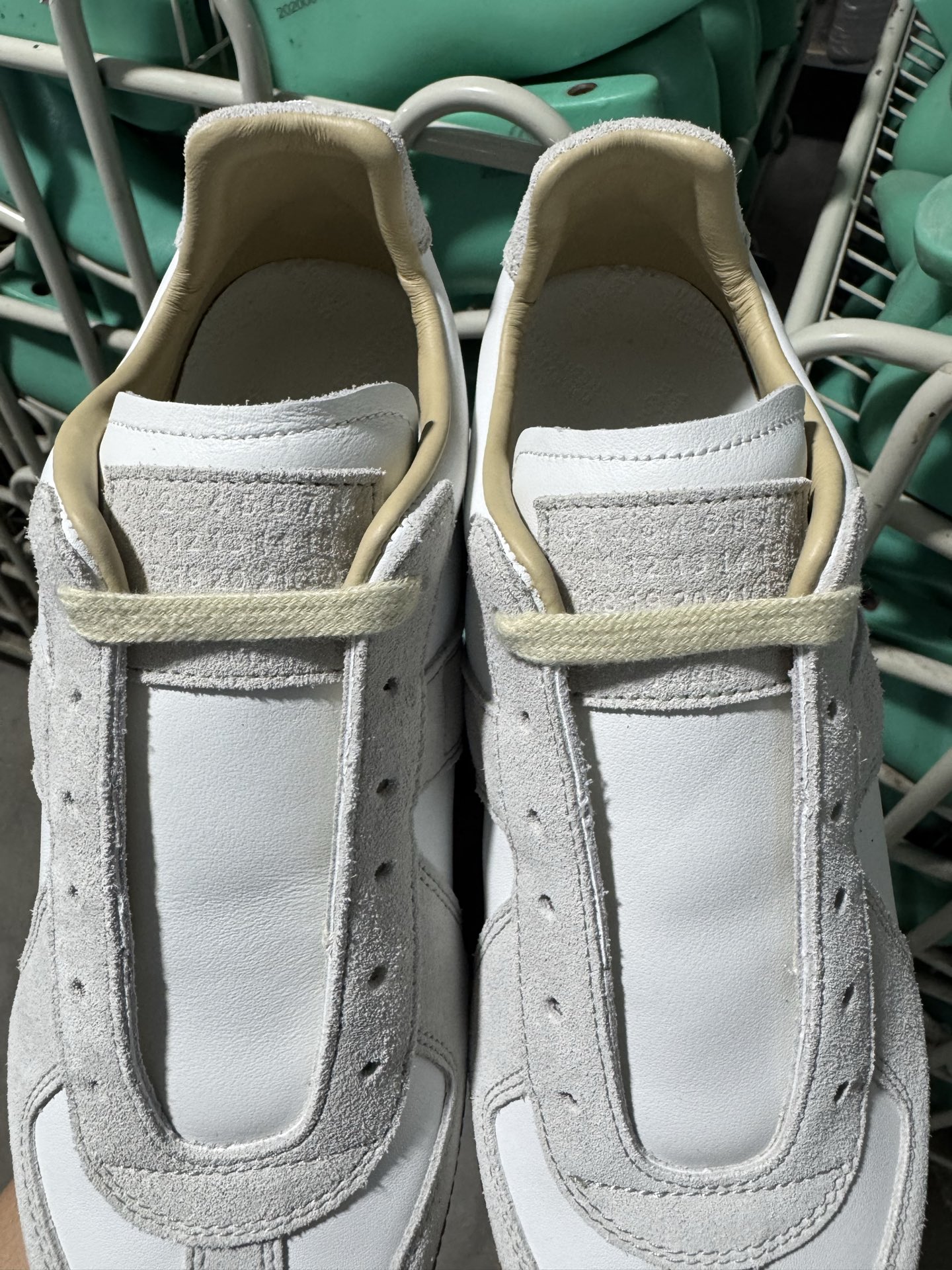 ＃LJ渠道版 Maison Margiela Calfskin Replica 马吉拉复古低帮时尚德训鞋