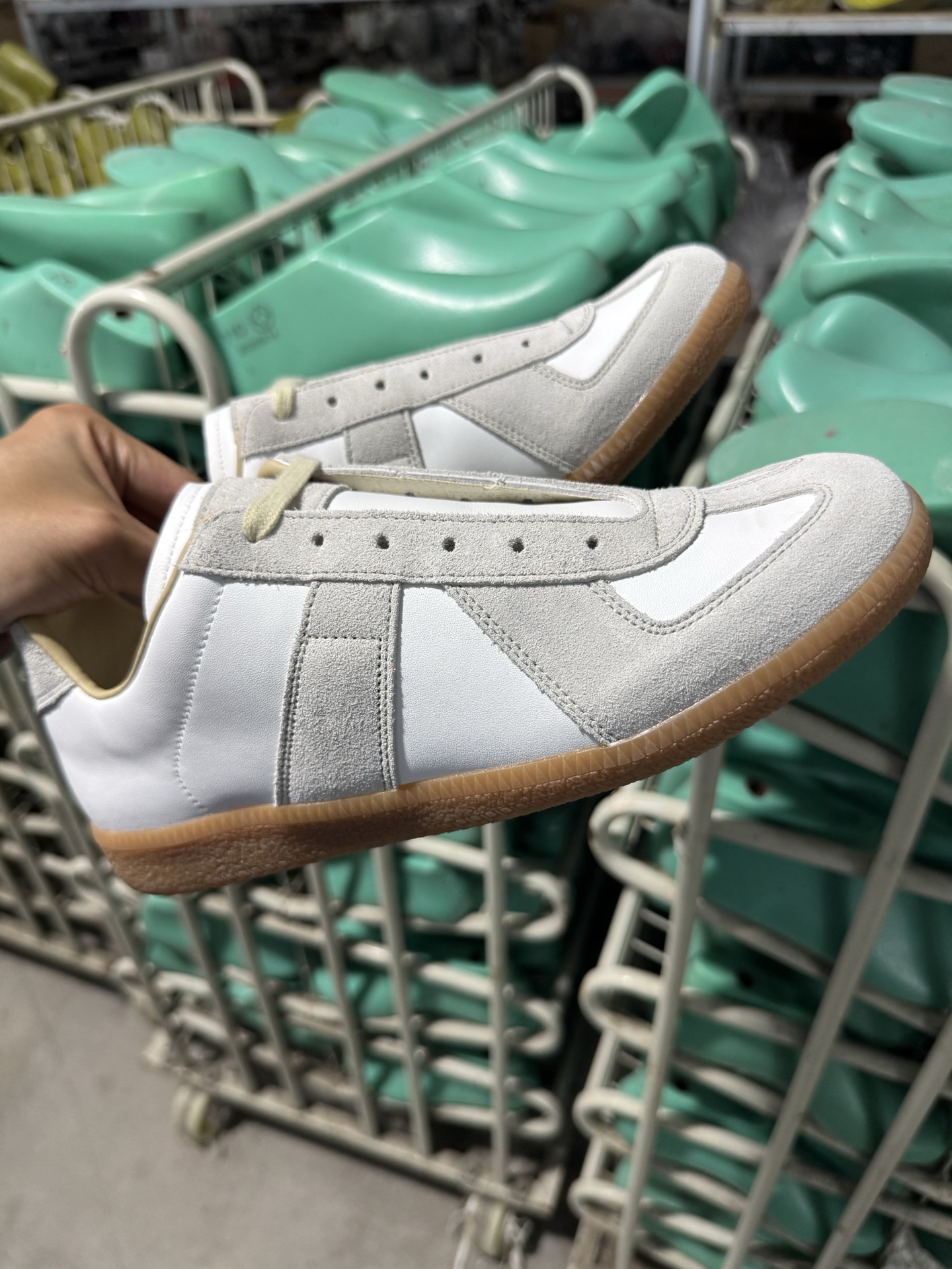 ＃LJ渠道版 Maison Margiela Calfskin Replica 马吉拉复古低帮时尚德训鞋