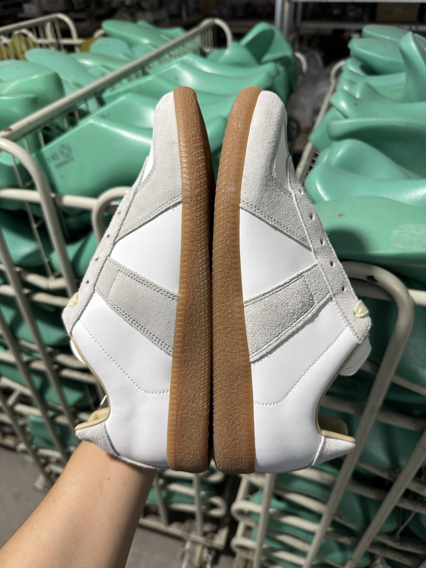 ＃LJ渠道版 Maison Margiela Calfskin Replica 马吉拉复古低帮时尚德训鞋