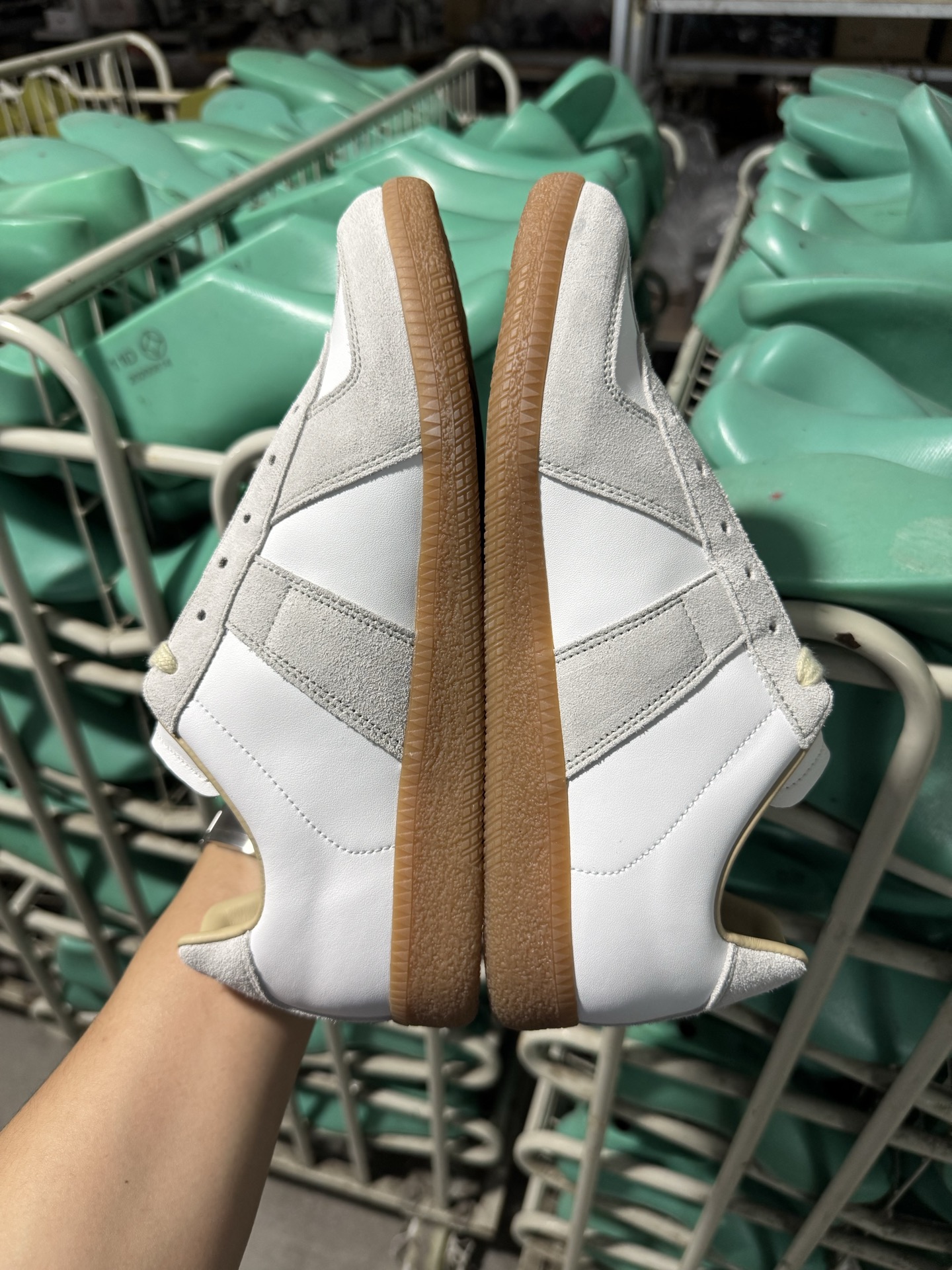 ＃LJ渠道版 Maison Margiela Calfskin Replica 马吉拉复古低帮时尚德训鞋