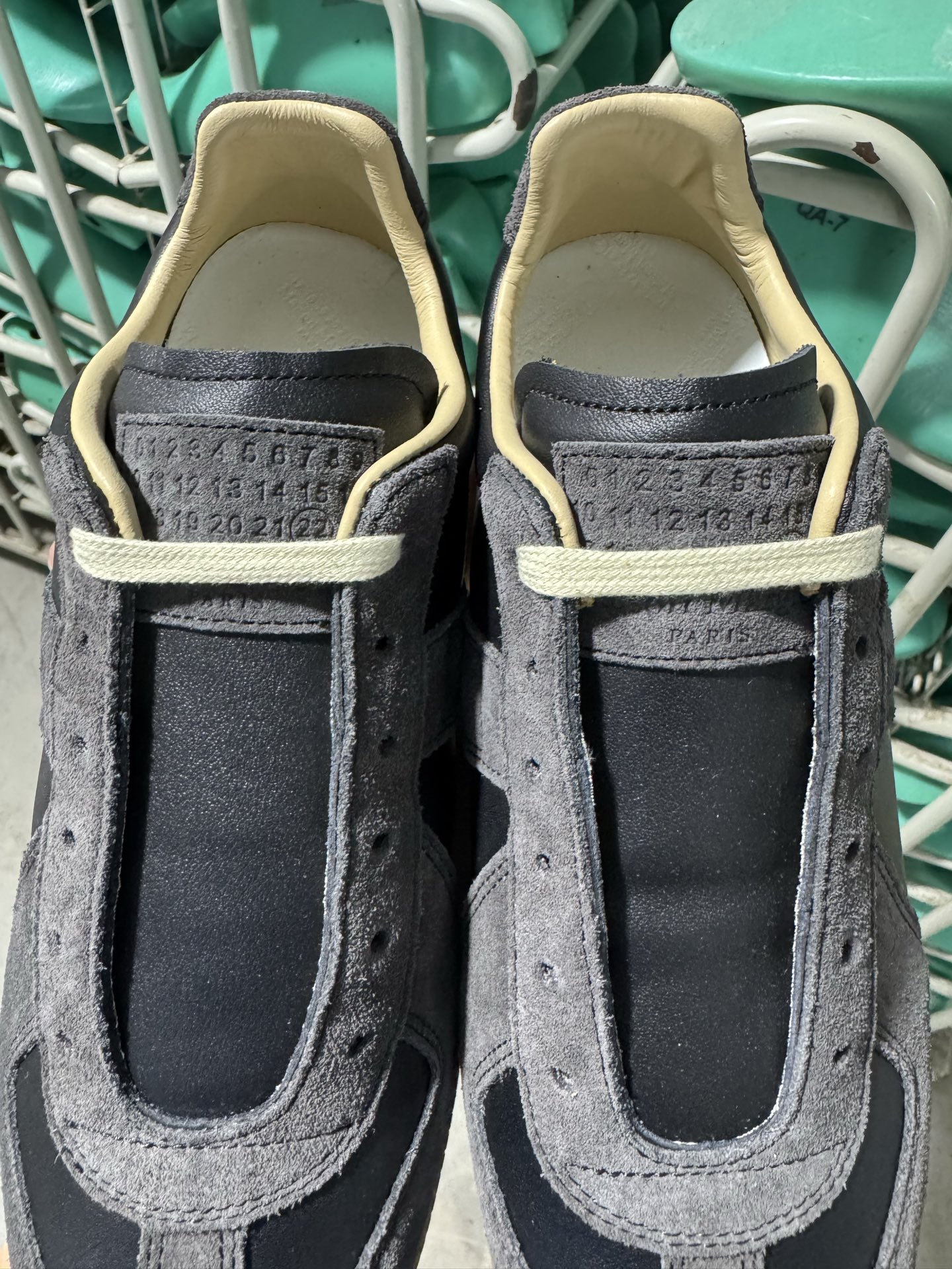 ＃LJ渠道版 Maison Margiela Calfskin Replica 马吉拉复古低帮时尚德训鞋