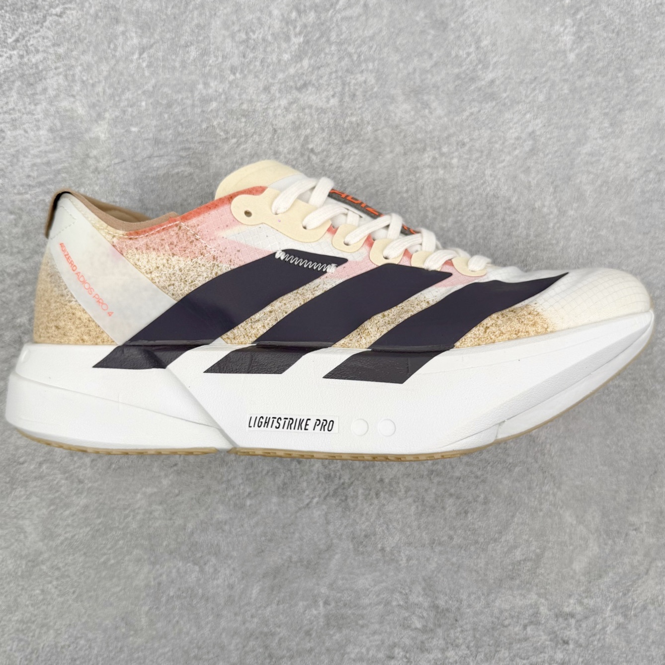 AD Adizero ADIOS 4 M 马拉松竞速专业跑鞋 JR6367 CELERMESH针织网面非