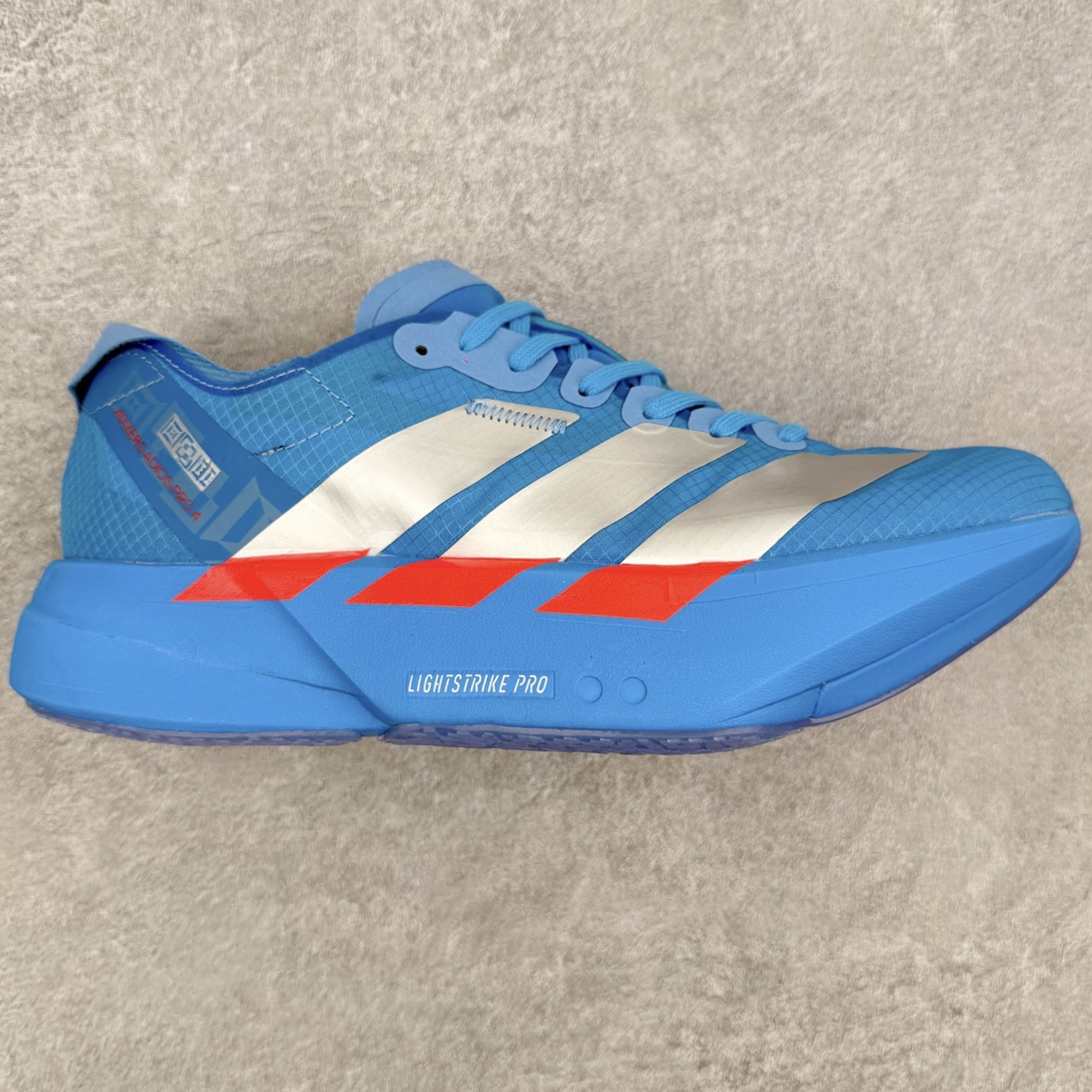 AD Adizero ADIOS 4 M 马拉松竞速专业跑鞋 JR4798 CELERMESH针织网面非