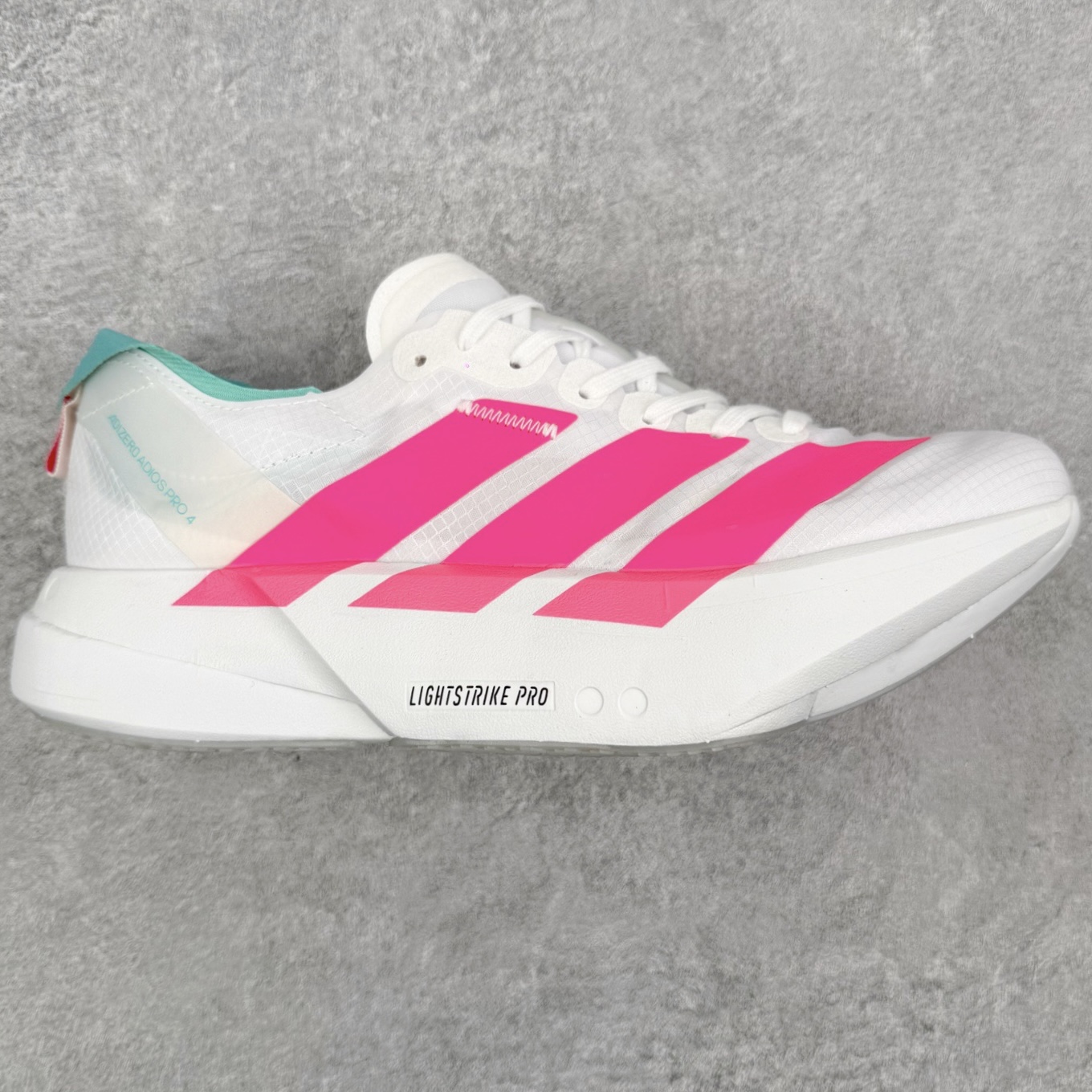 AD Adizero ADIOS 4 M 马拉松竞速专业跑鞋 KJ3873 CELERMESH针织网面非