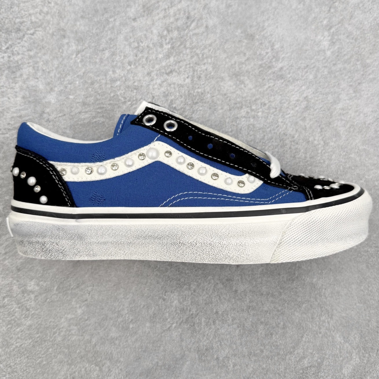 Vans Old Skool 36 Premium Pearlized OTW高端支线 珍珠水钻 做旧复