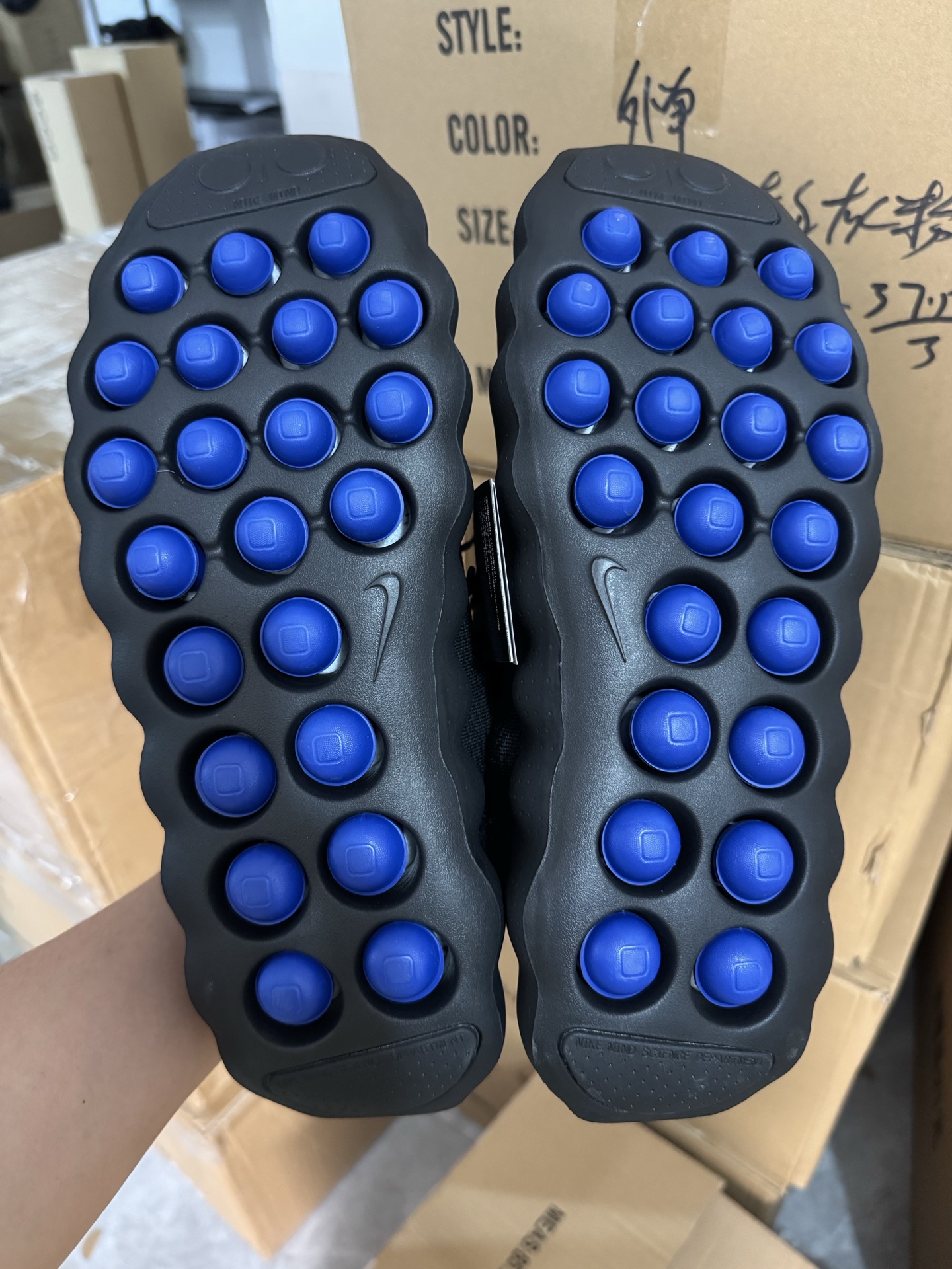 ＃LJ渠道版 Fragment Design x NK Mind 002 藤原浩联名 足底按摩舒适运动休