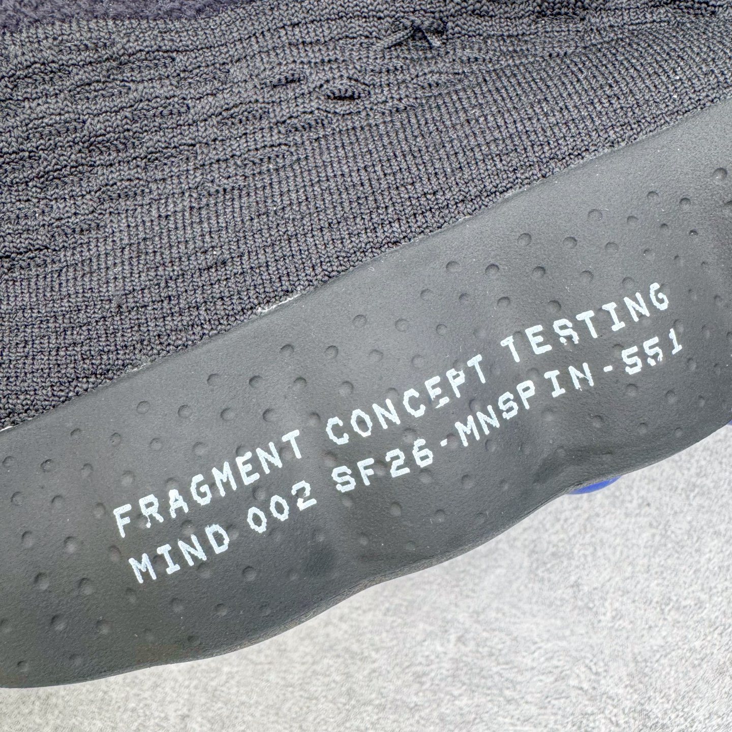 ＃LJ渠道版 Fragment Design x NK Mind 002 藤原浩联名 足底按摩舒适运动休