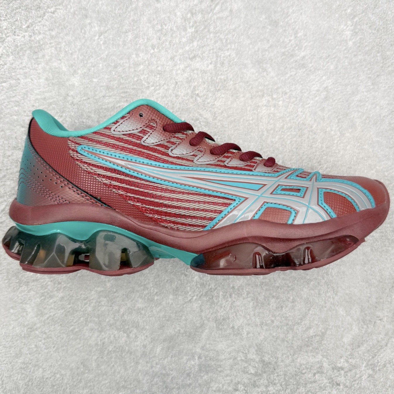 KIKO KOSTADINOV x Asics GEL-Quantum 潮流织物合成革低帮马拉松跑步鞋 
