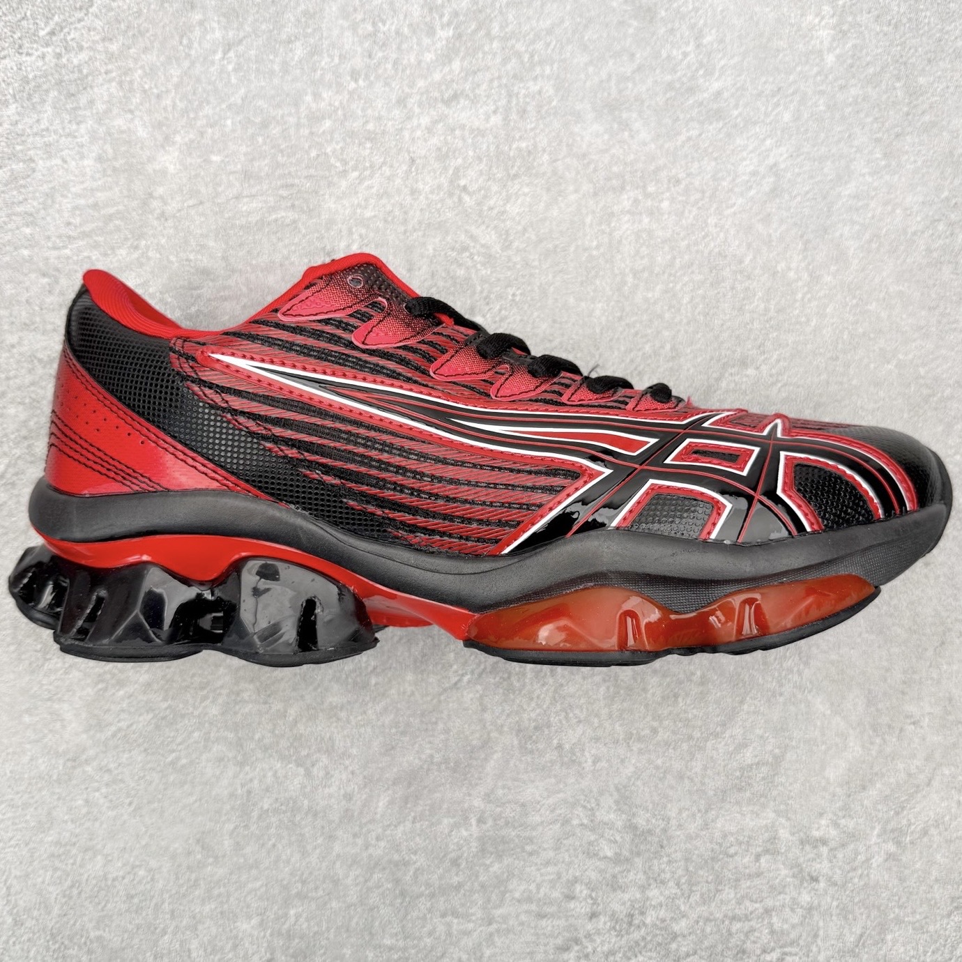 KIKO KOSTADINOV x Asics GEL-Quantum 潮流织物合成革低帮马拉松跑步鞋 