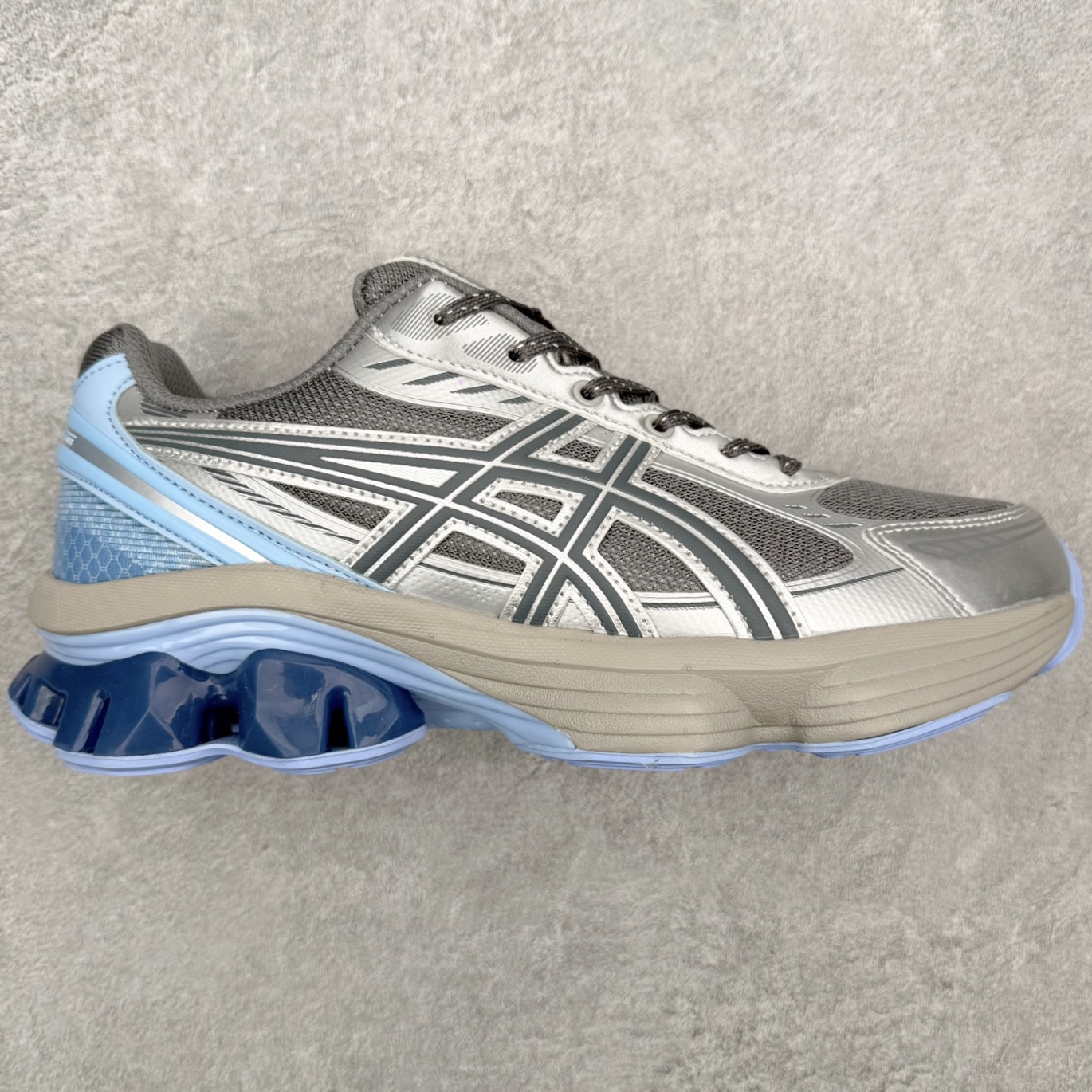 ASICS GEL-KINETIC FLUENT 舒适轻盈支撑回弹低帮休闲城市通勤跑步鞋 男女同款 AS